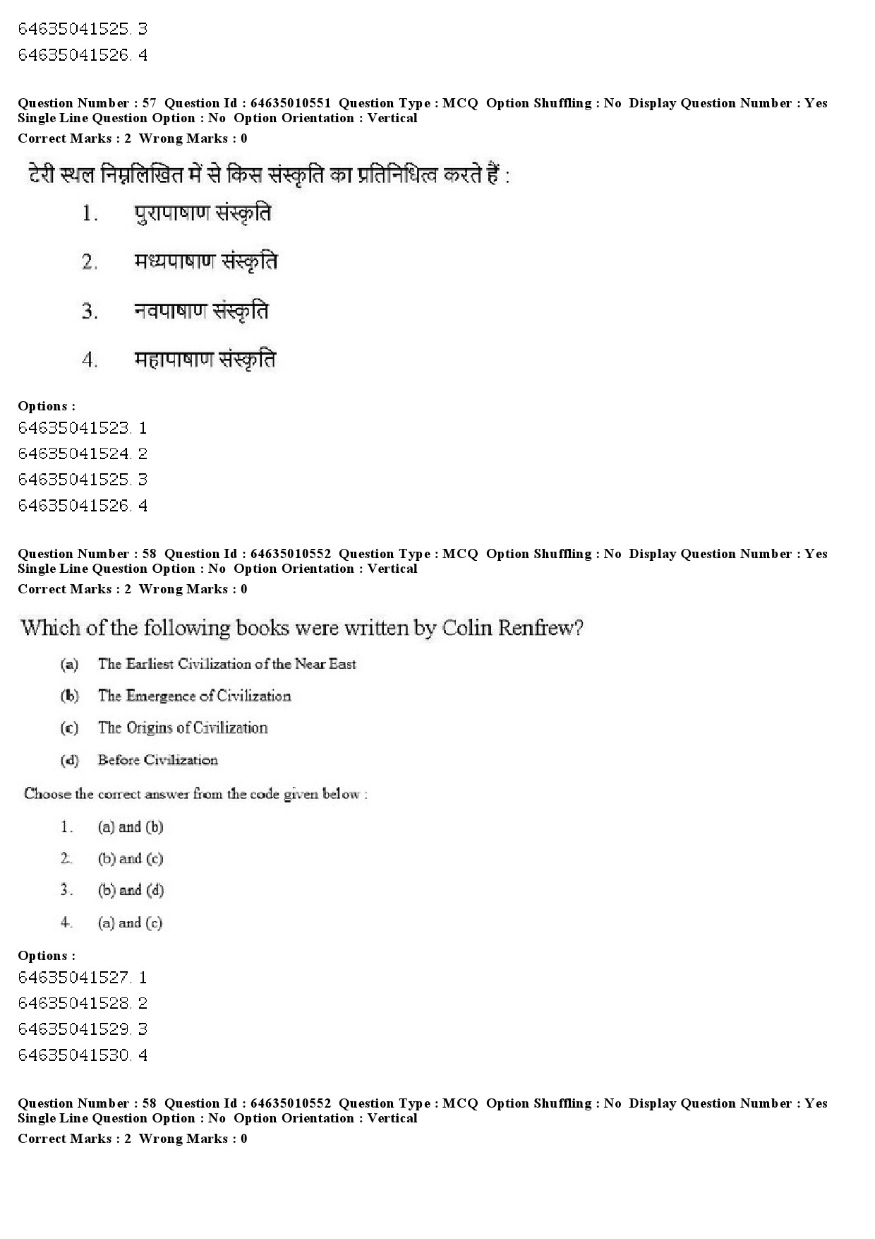 UGC NET Archaeology Question Paper June 2019 39