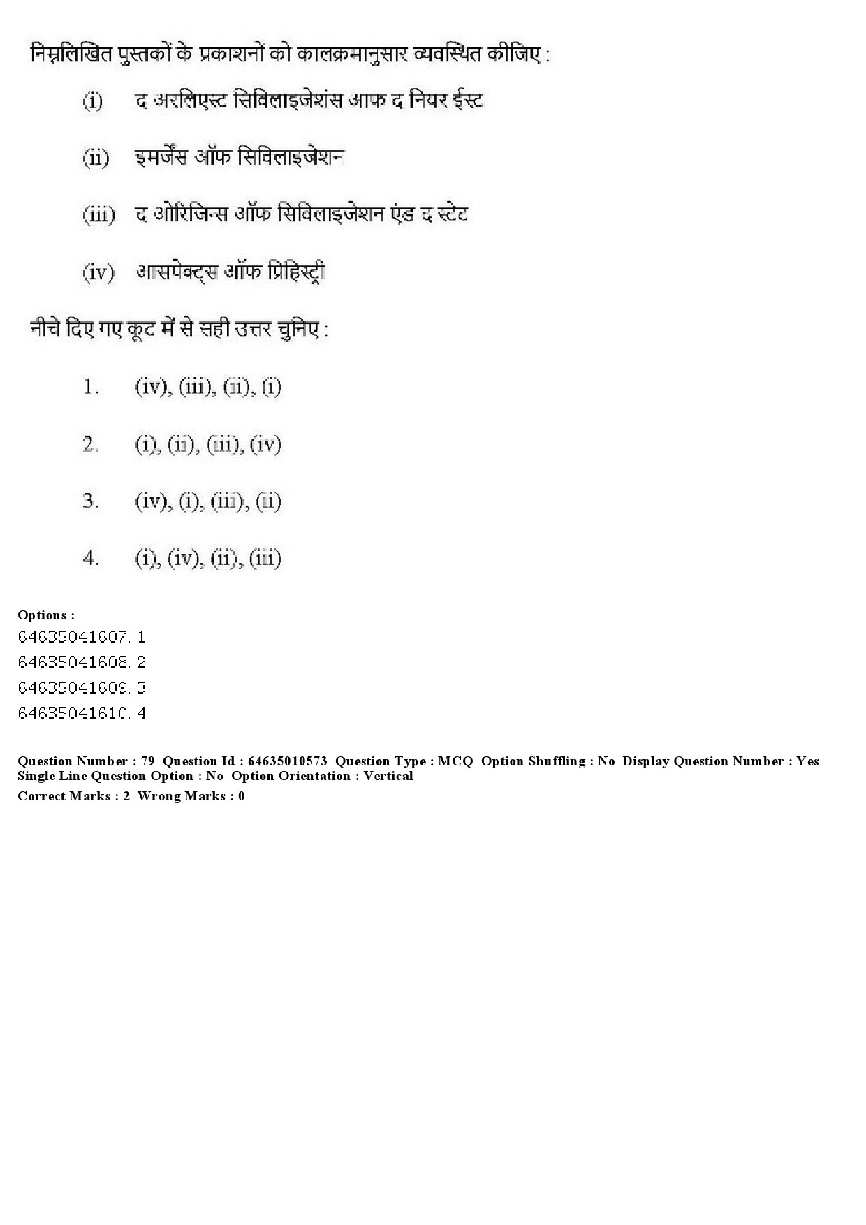 UGC NET Archaeology Question Paper June 2019 60