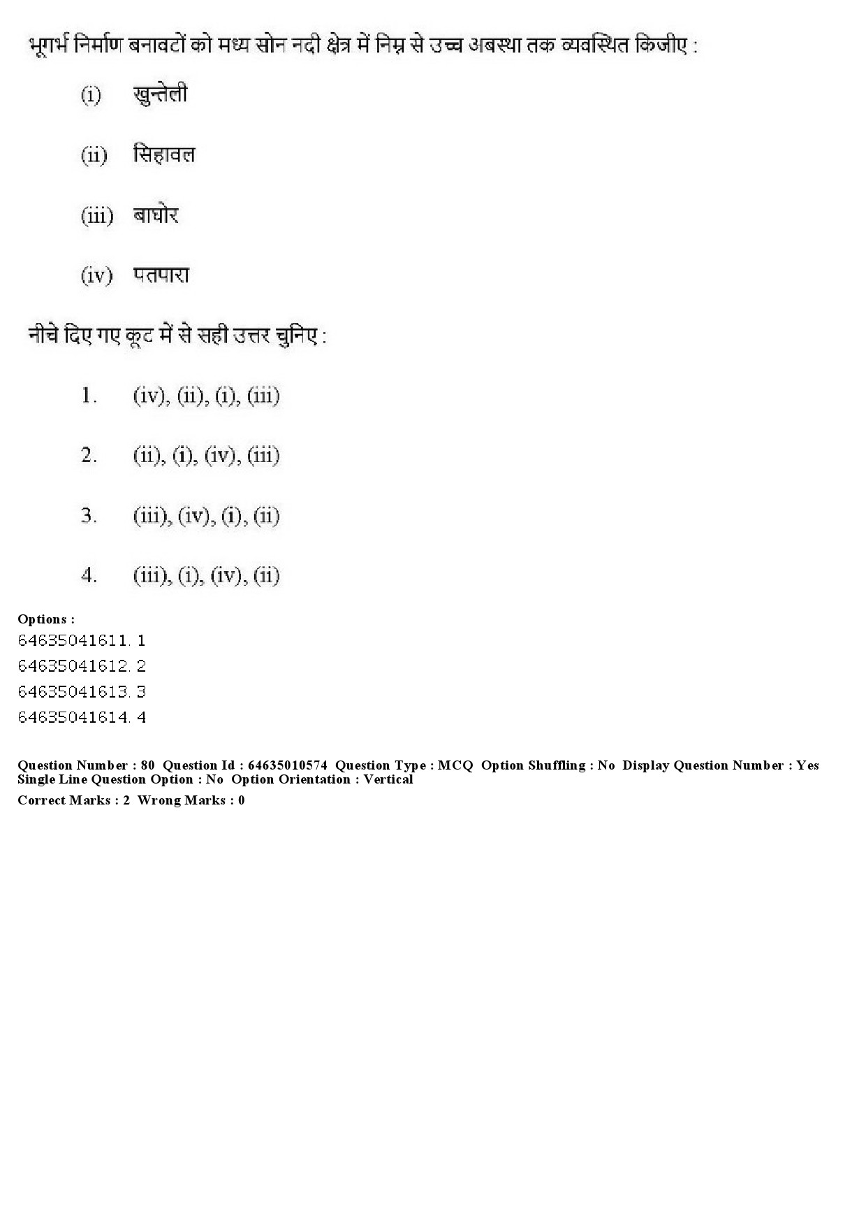 UGC NET Archaeology Question Paper June 2019 62