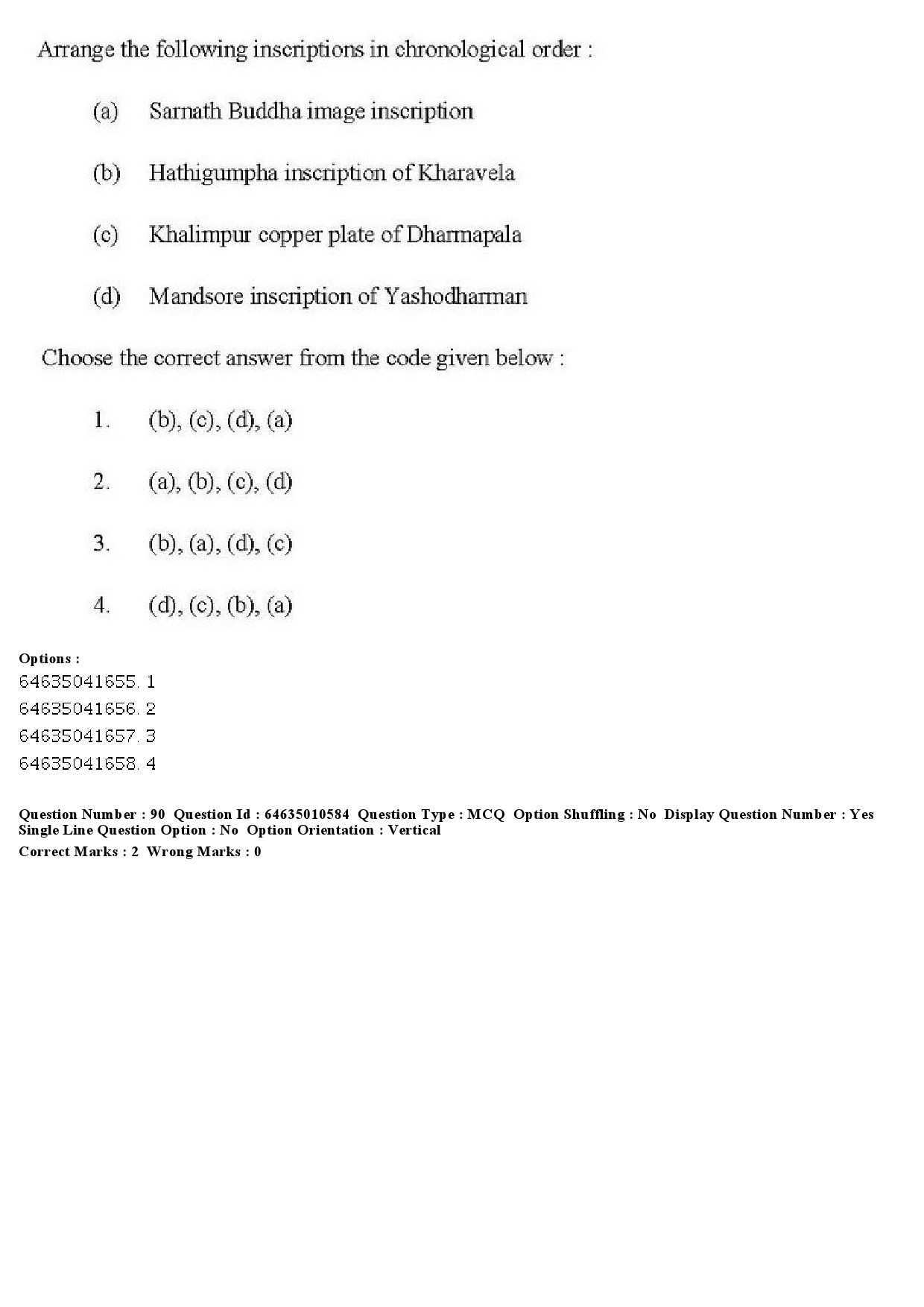 UGC NET Archaeology Question Paper June 2019 83