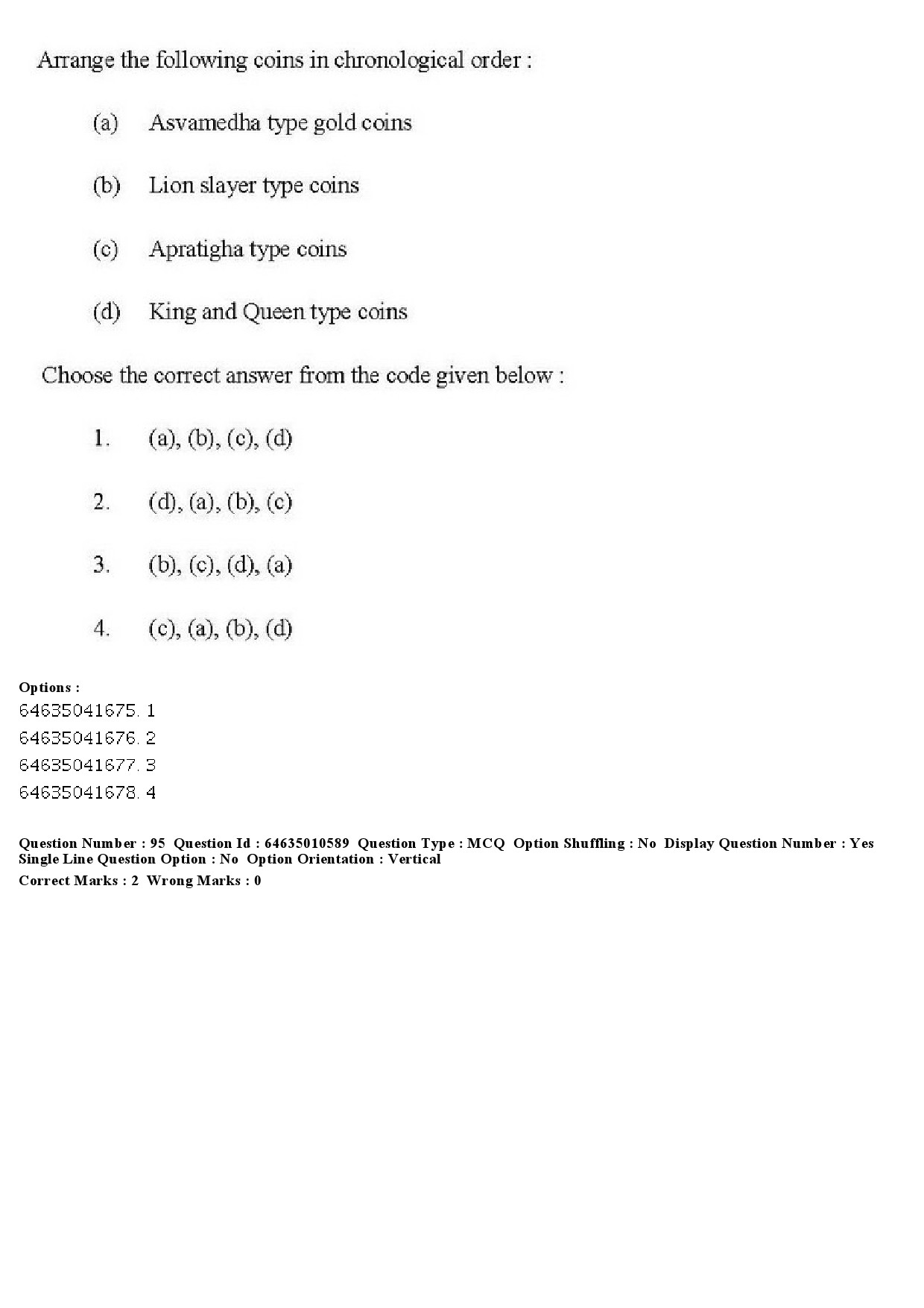 UGC NET Archaeology Question Paper June 2019 93