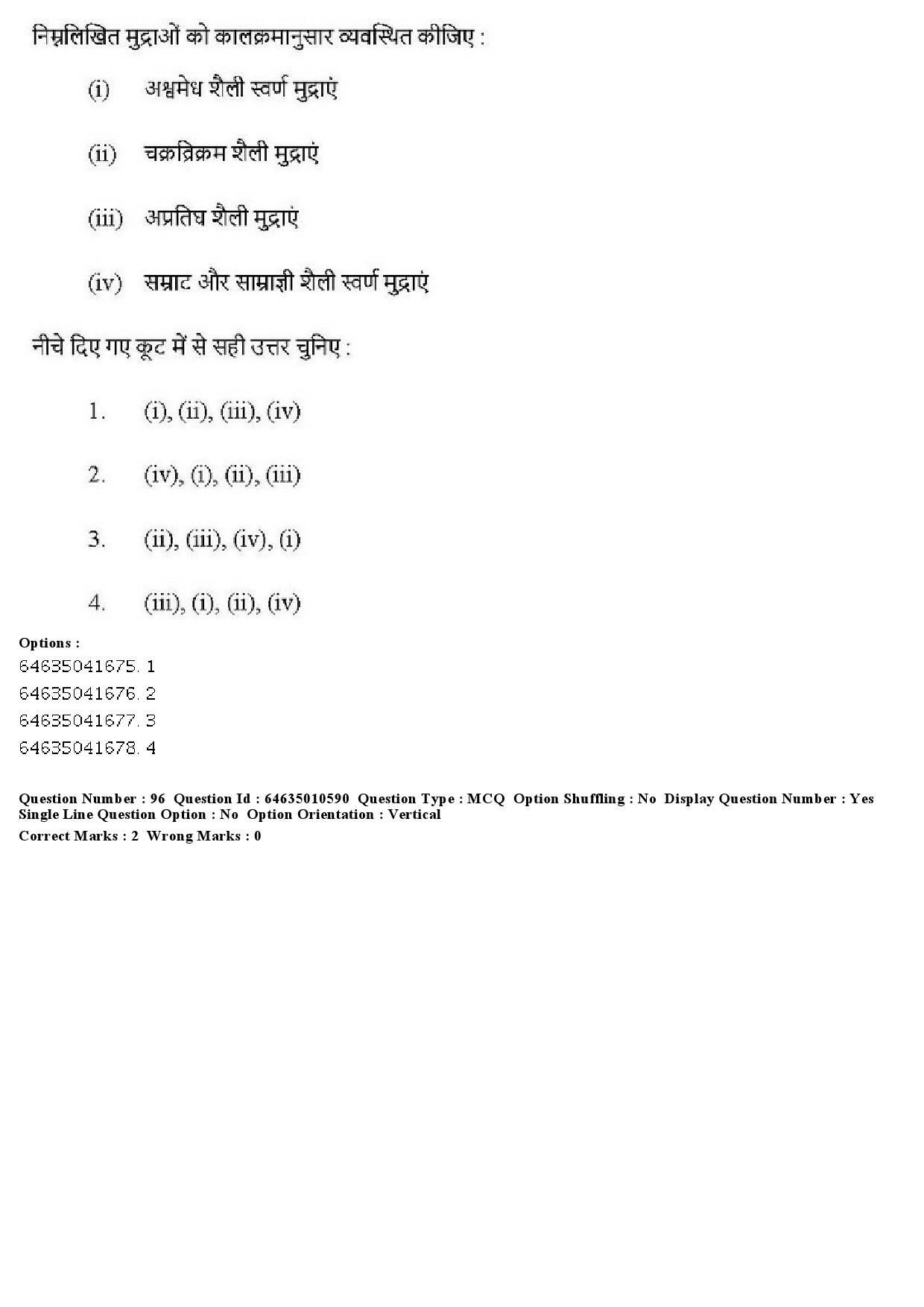 UGC NET Archaeology Question Paper June 2019 94