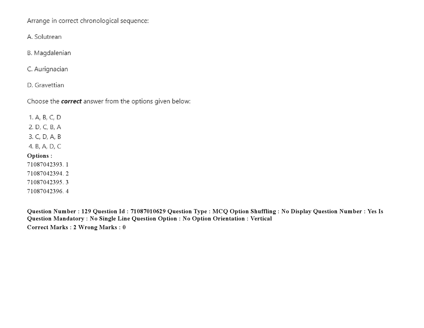 UGC NET Archaeology Question Paper September 2020 195