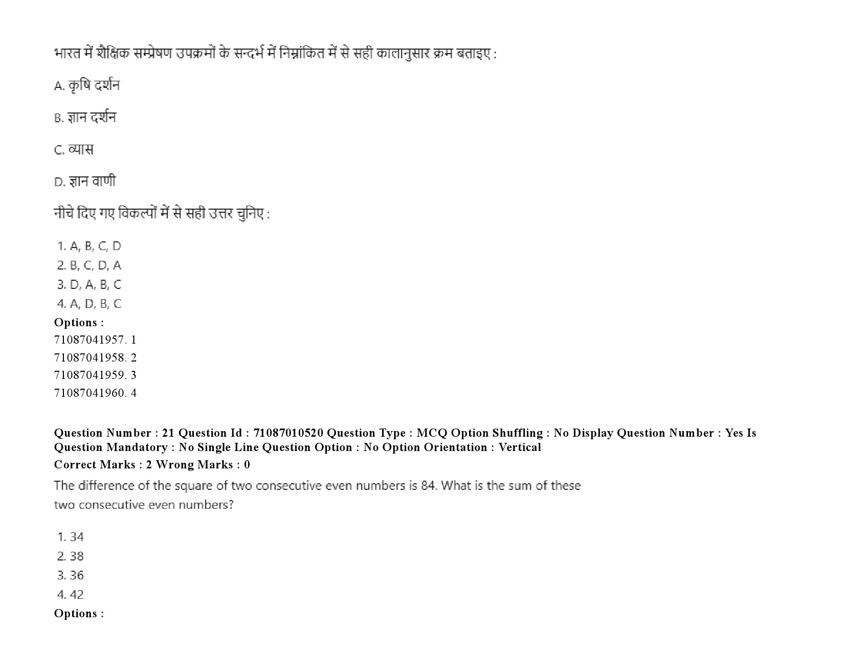 UGC NET Archaeology Question Paper September 2020 36