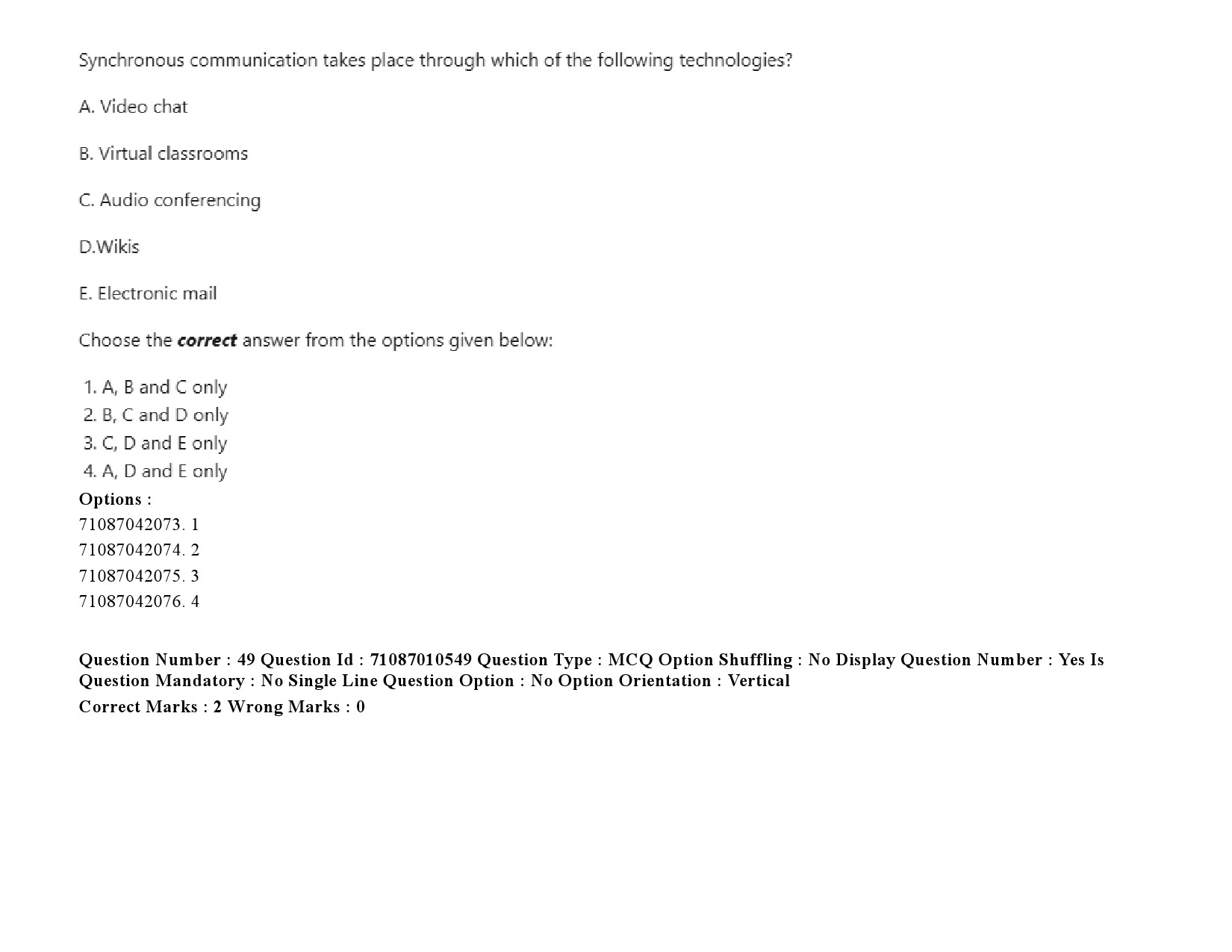 UGC NET Archaeology Question Paper September 2020 74