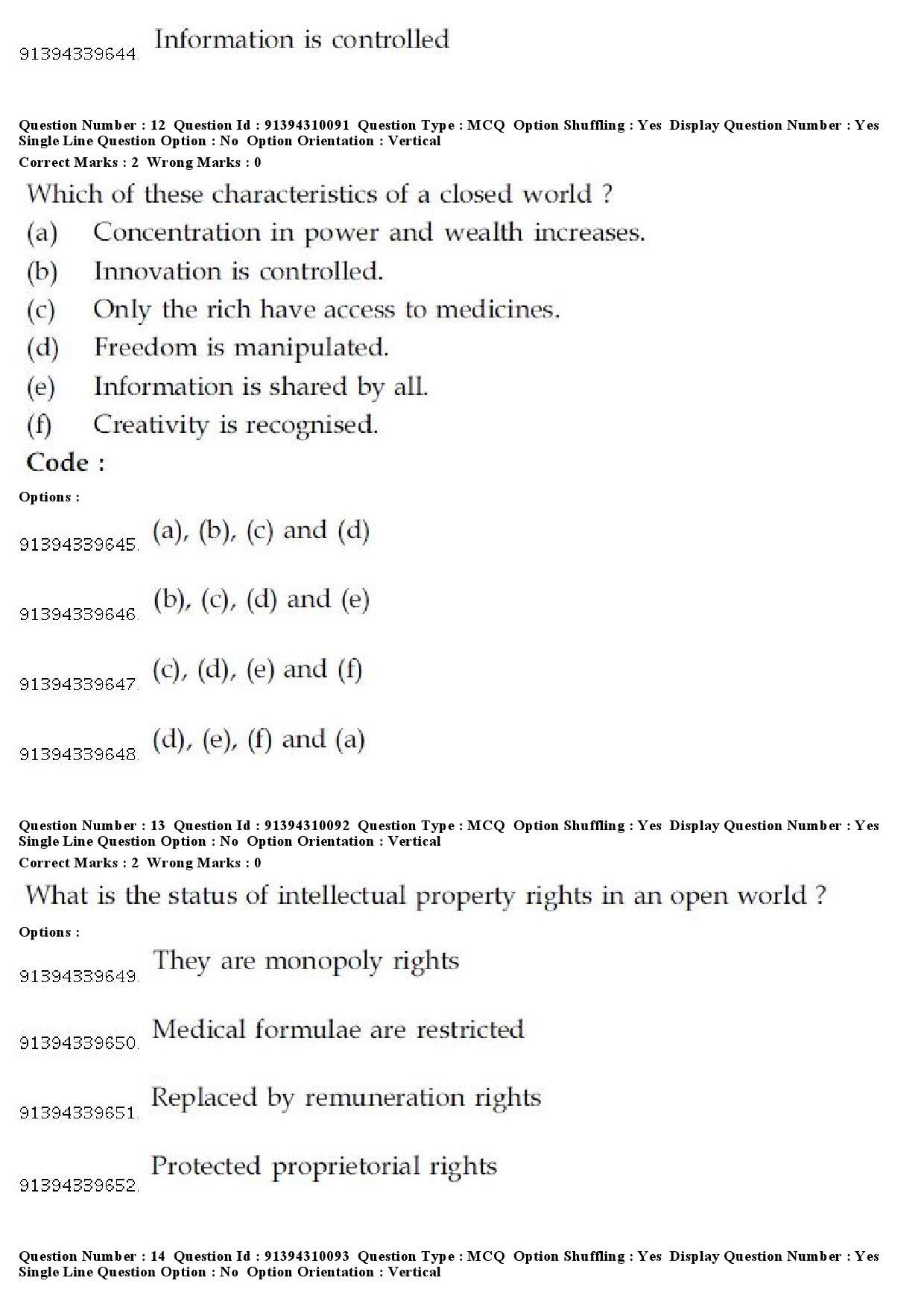 UGC NET Assamese Question Paper December 2018 11