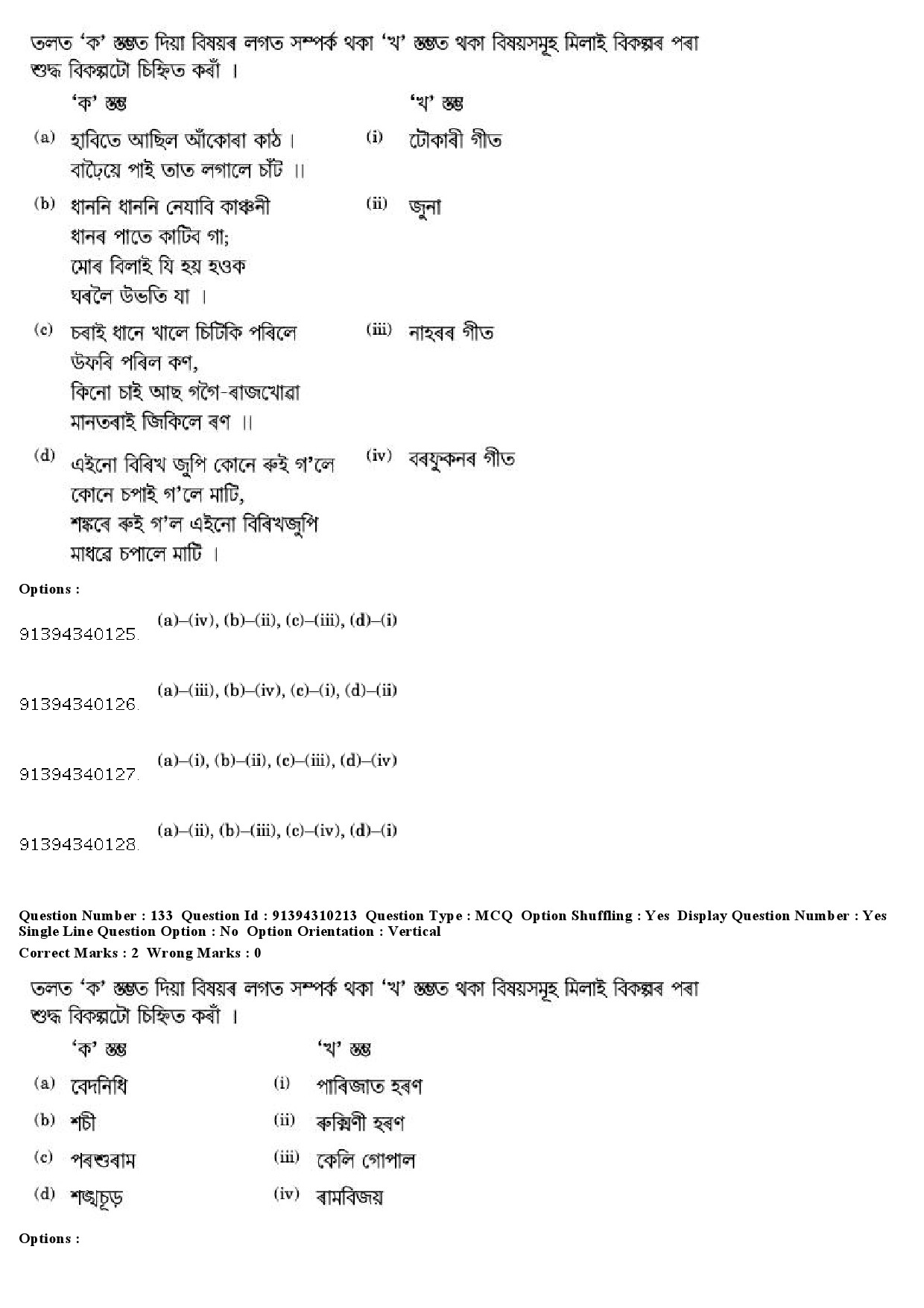 UGC NET Assamese Question Paper December 2018 130