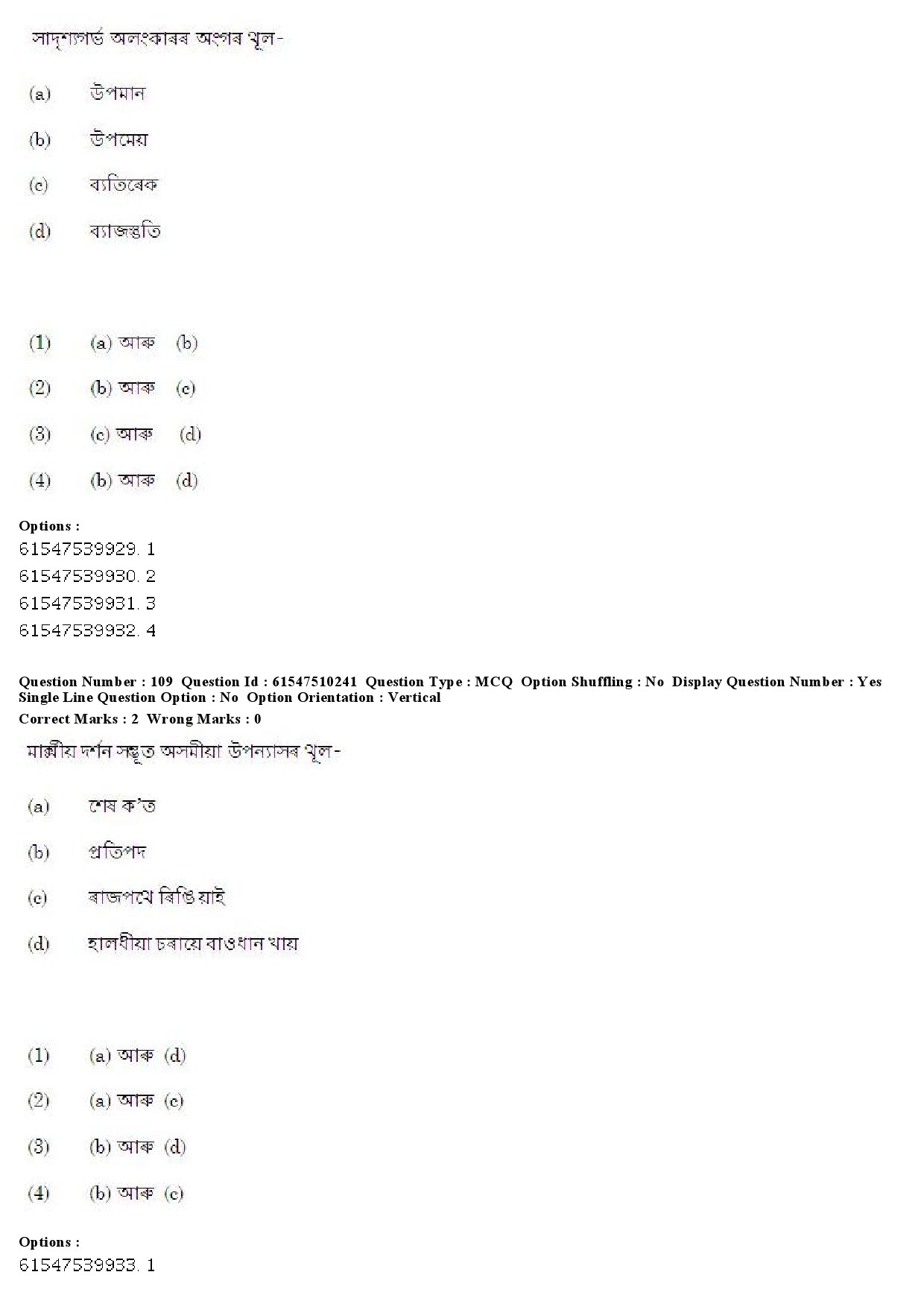 UGC NET Assamese Question Paper December 2019 90