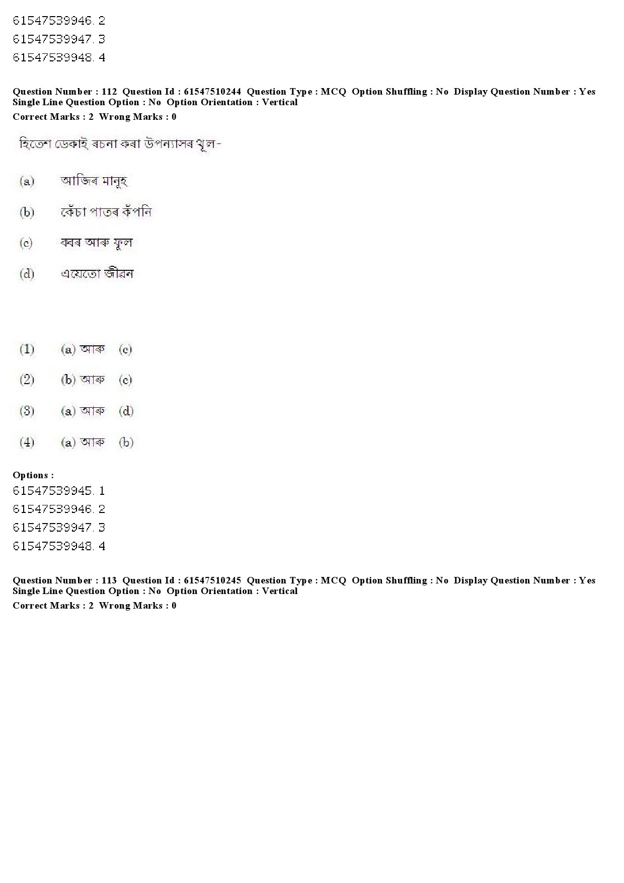 UGC NET Assamese Question Paper December 2019 95