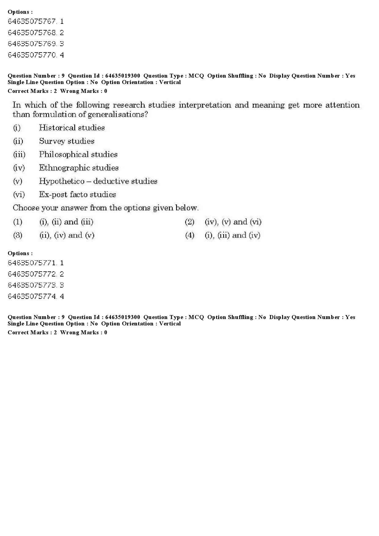 UGC NET Assamese Question Paper June 2019 9