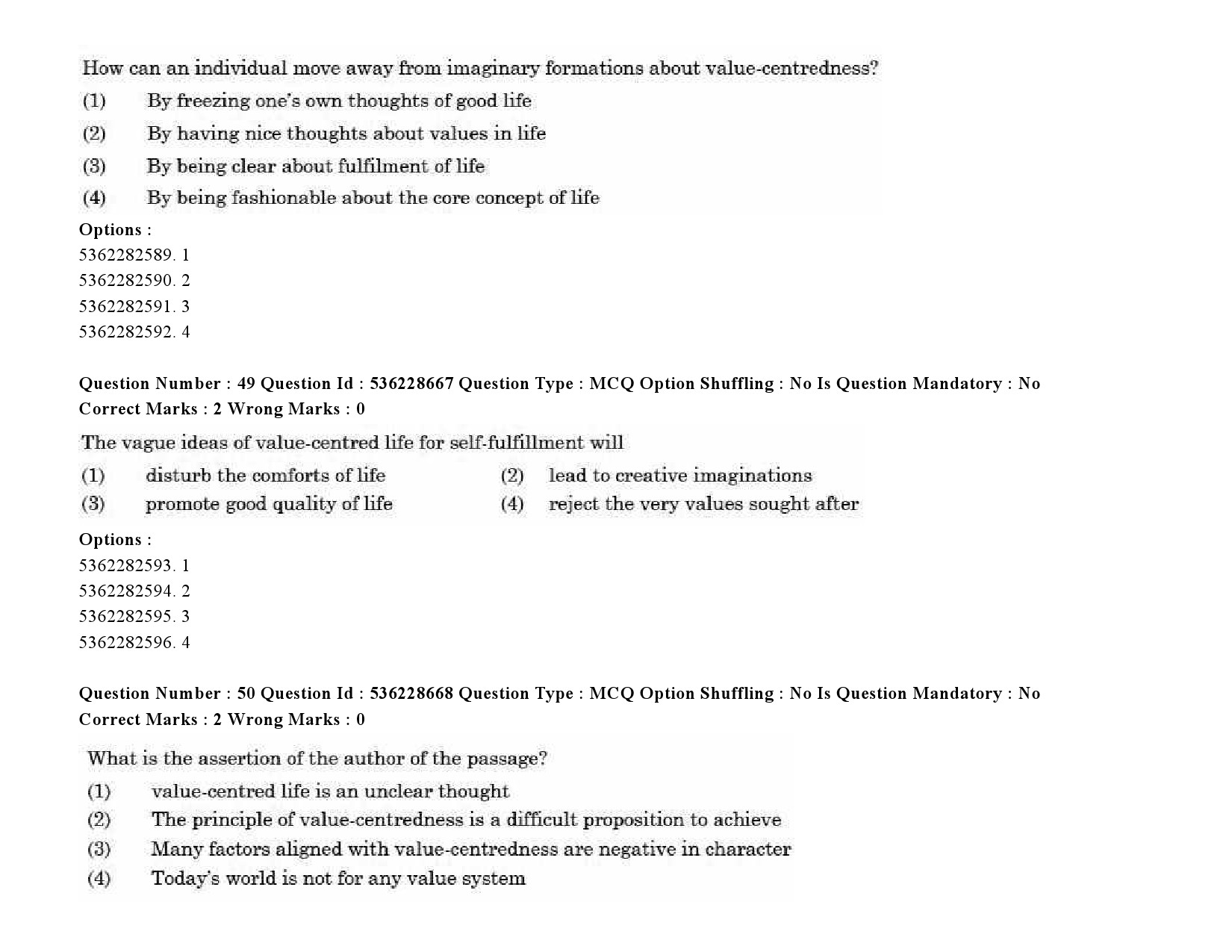 UGC NET Assamese Question Paper September 2020 66