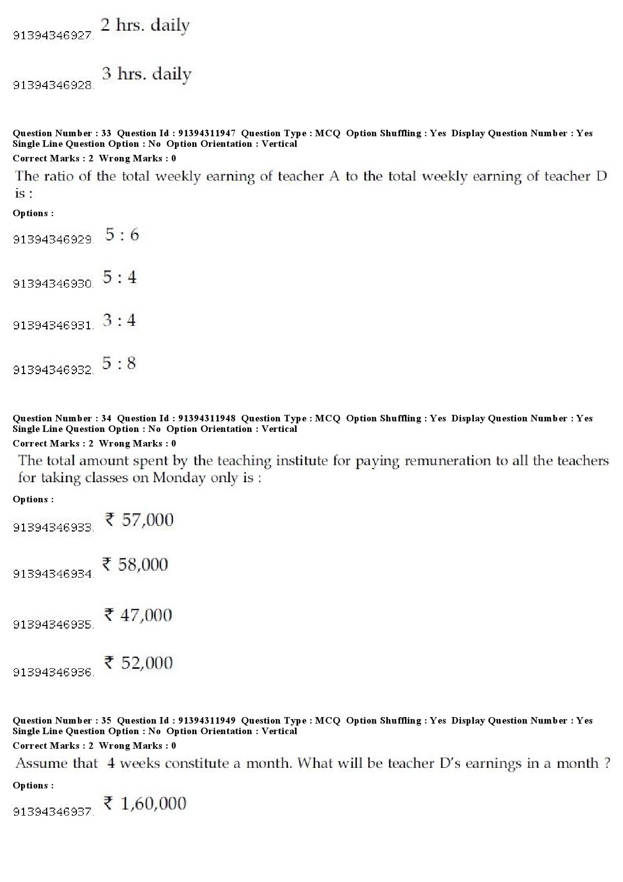 UGC NET Bengali Question Paper December 2018 32