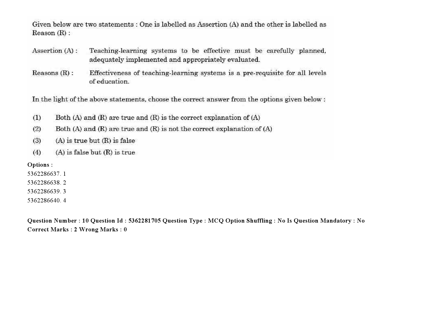 UGC NET Bengali Question Paper September 2020 13