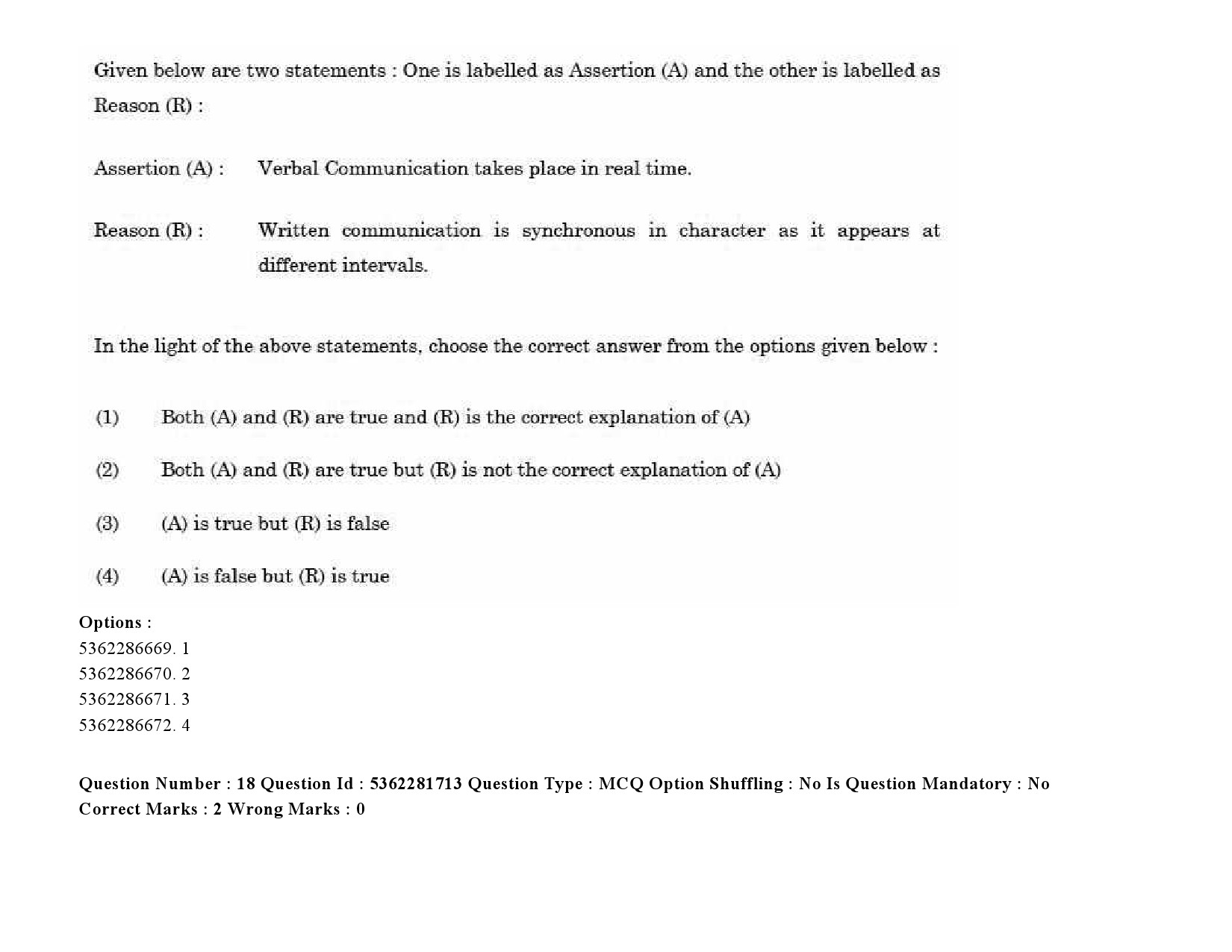 UGC NET Bengali Question Paper September 2020 25