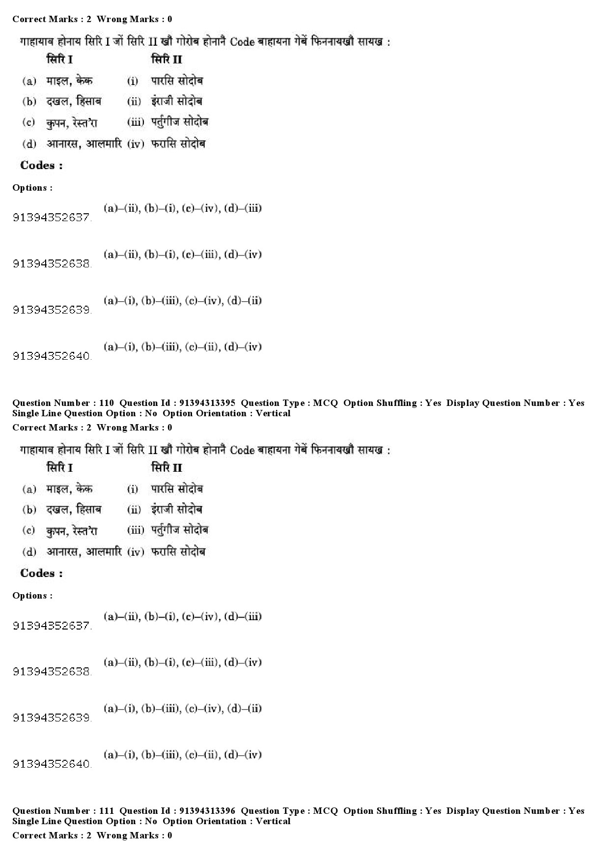 UGC NET Bodo Question Paper December 2018 101