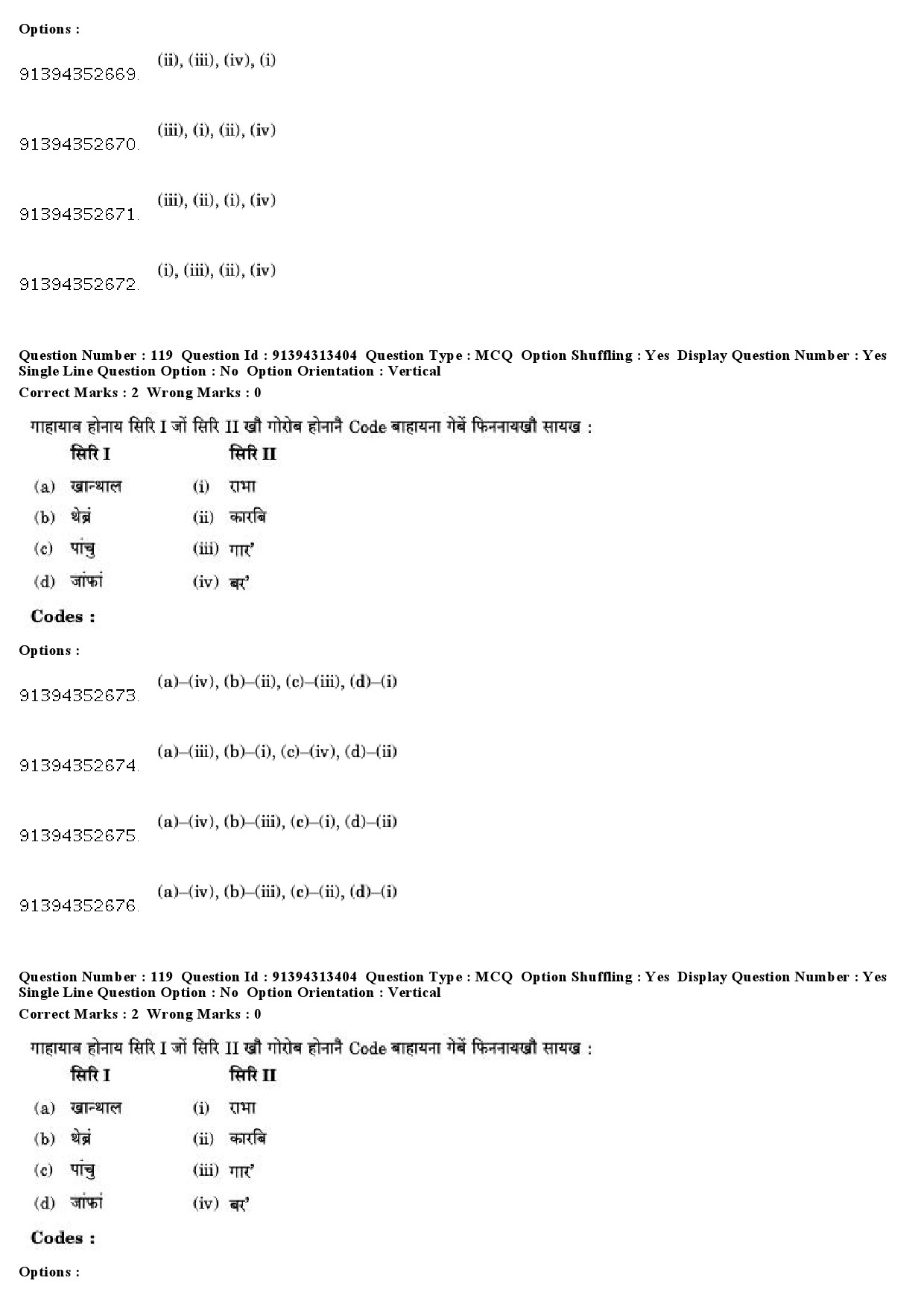 UGC NET Bodo Question Paper December 2018 109