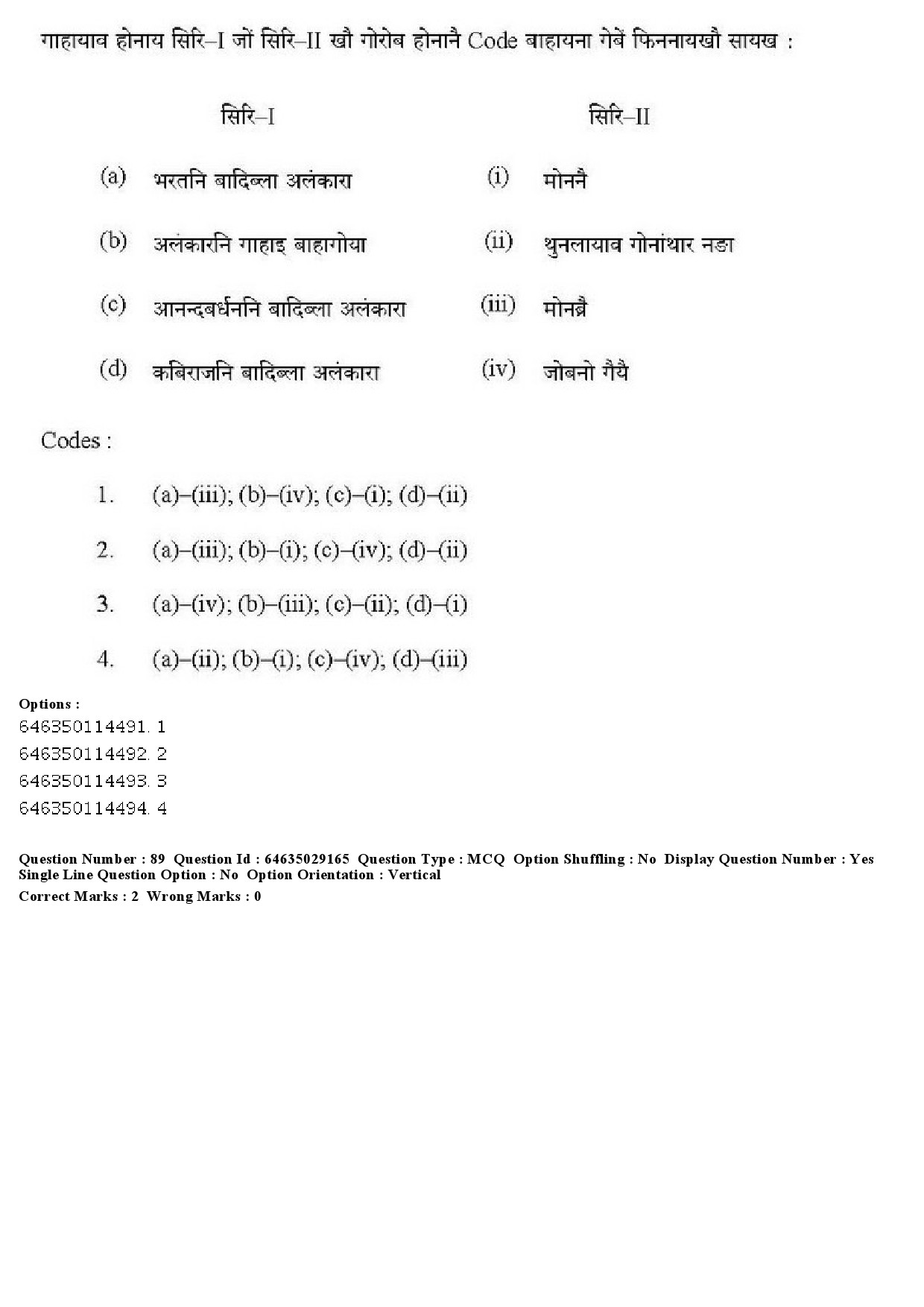 UGC NET Bodo Question Paper June 2019 96