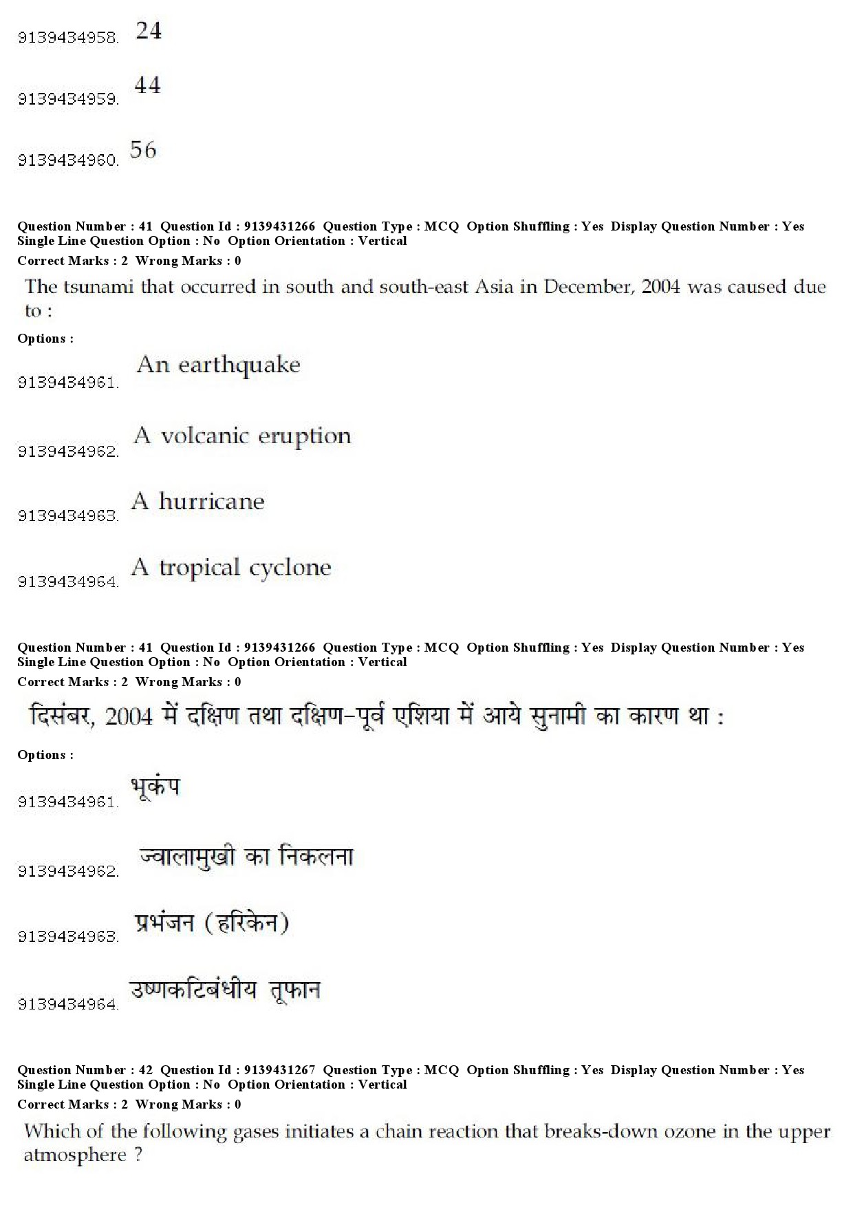 UGC NET Buddhist Jaina Gandhian and Peace Studies Question Paper December 2018 39