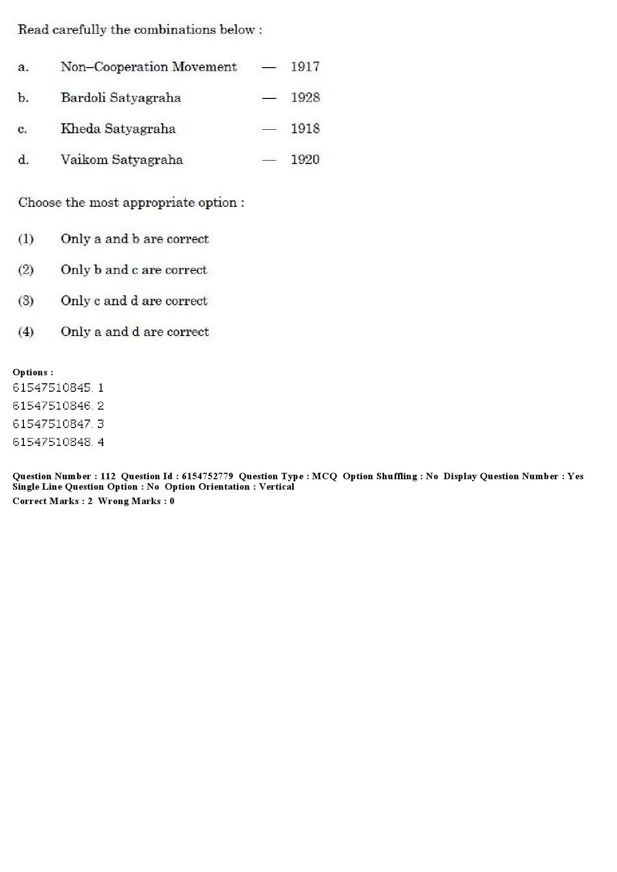 UGC NET Buddhist Jaina Gandhian and Peace Studies Question Paper December 2019 109