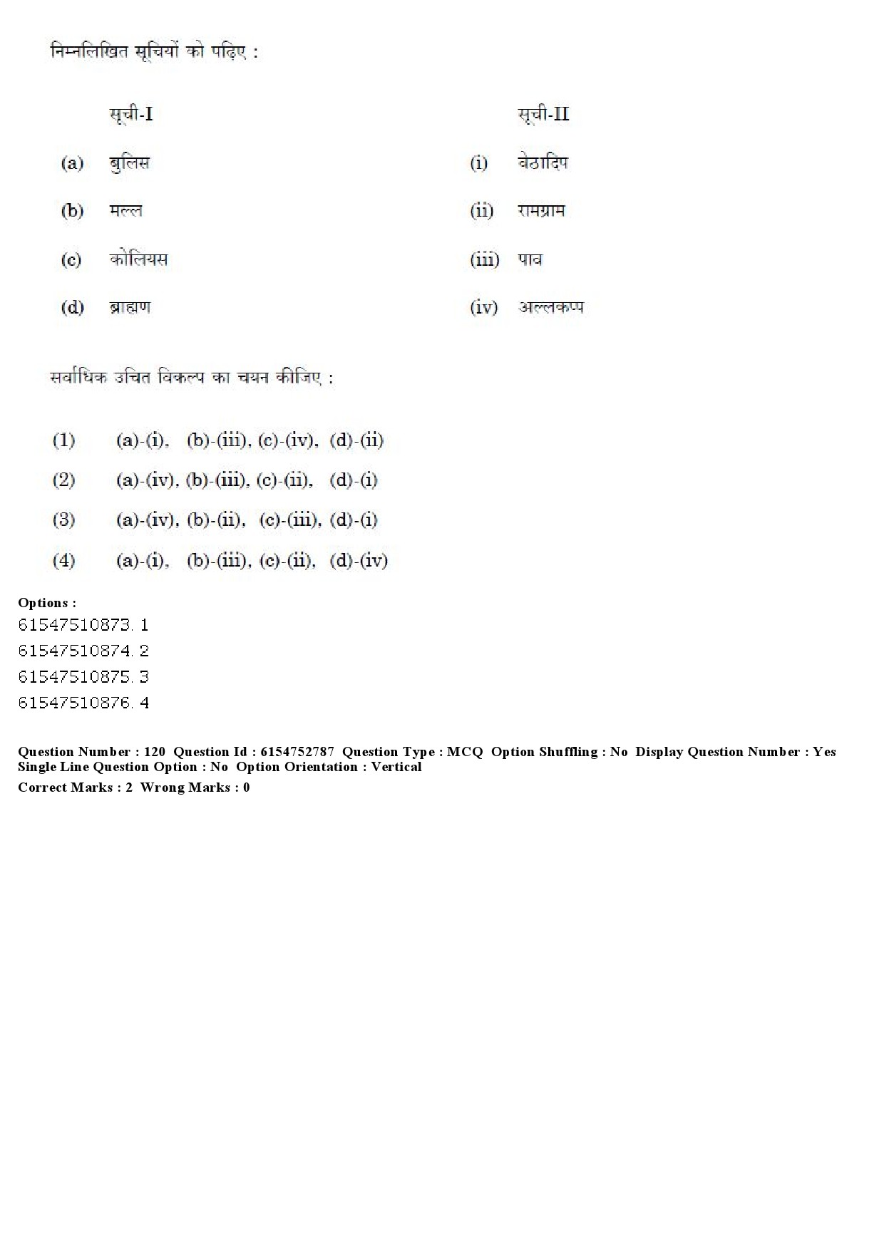 UGC NET Buddhist Jaina Gandhian and Peace Studies Question Paper December 2019 124