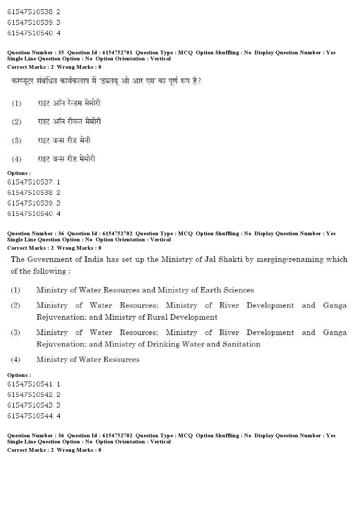 UGC NET Buddhist Jaina Gandhian and Peace Studies Question Paper December 2019 31