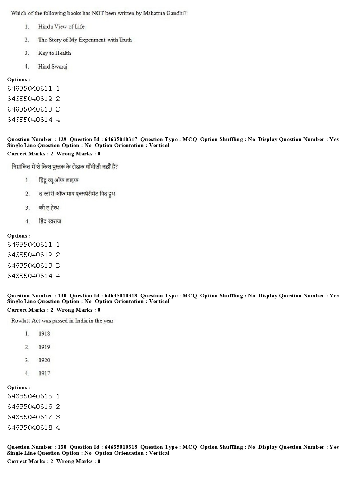 UGC NET Buddhist Jaina Gandhian and Peace Studies Question Paper June 2019 88