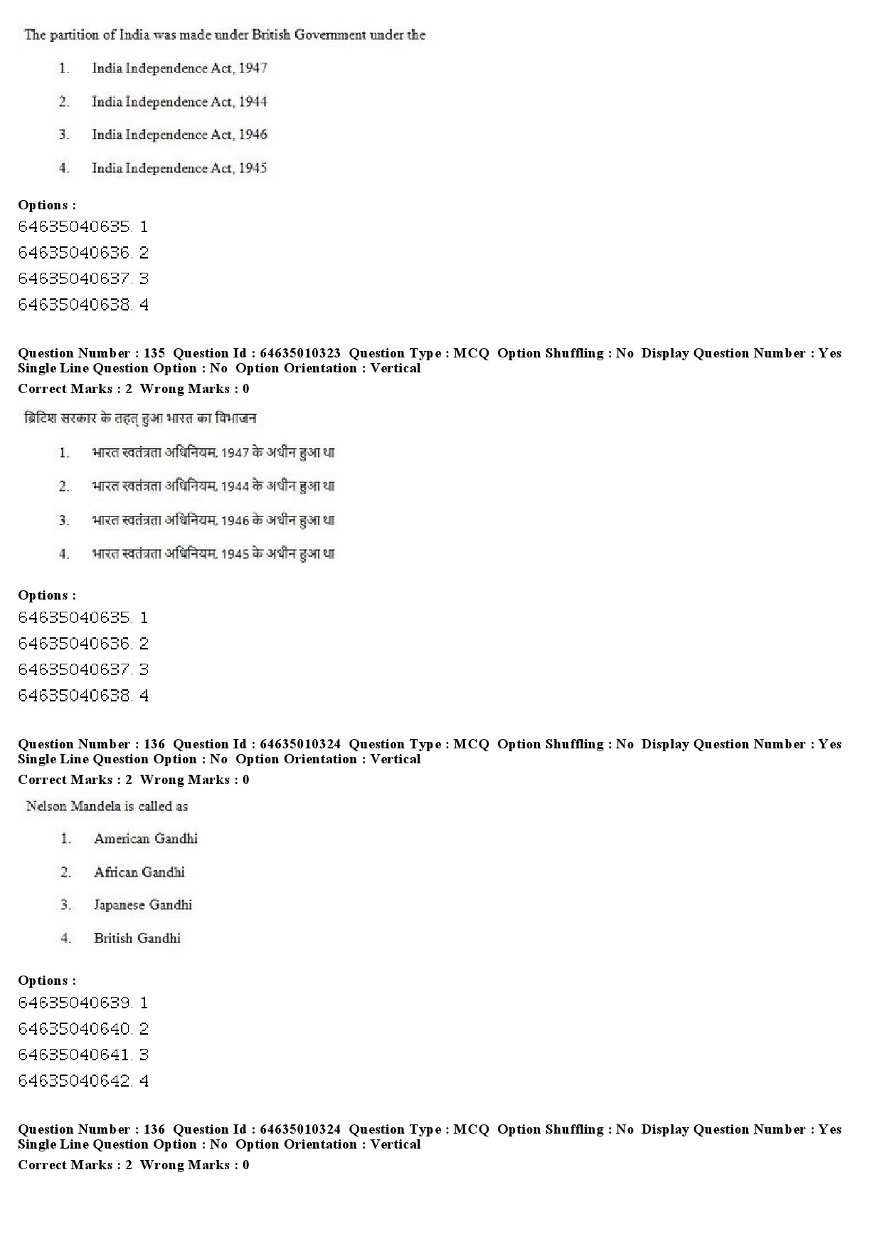 UGC NET Buddhist Jaina Gandhian and Peace Studies Question Paper June 2019 92