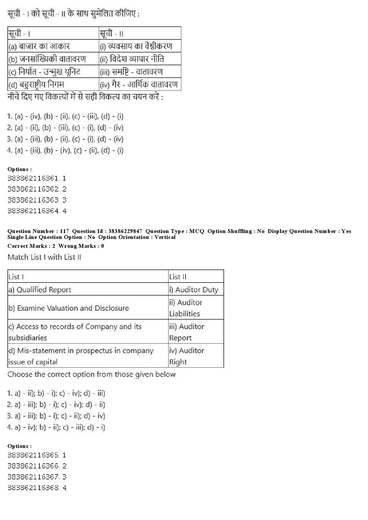 UGC NET Commerce Question Paper December 2019 111