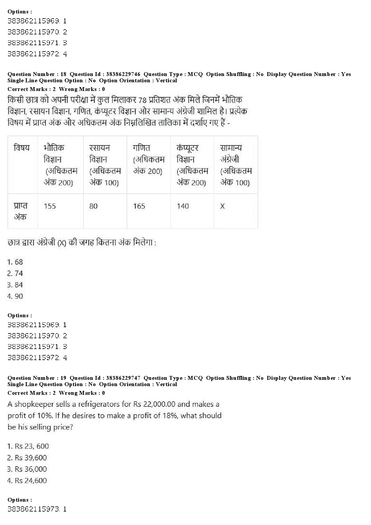 UGC NET Commerce Question Paper December 2019 18