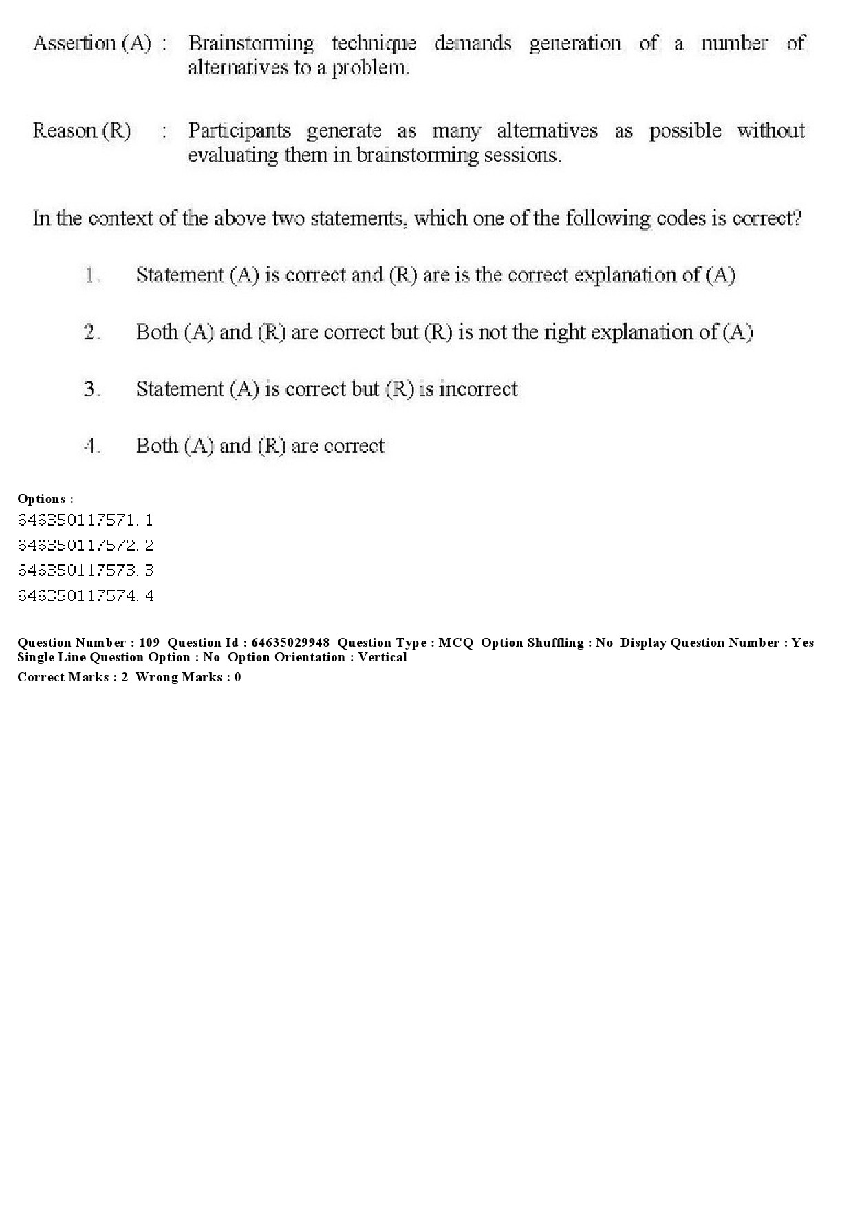 UGC NET Commerce Question Paper June 2019 114