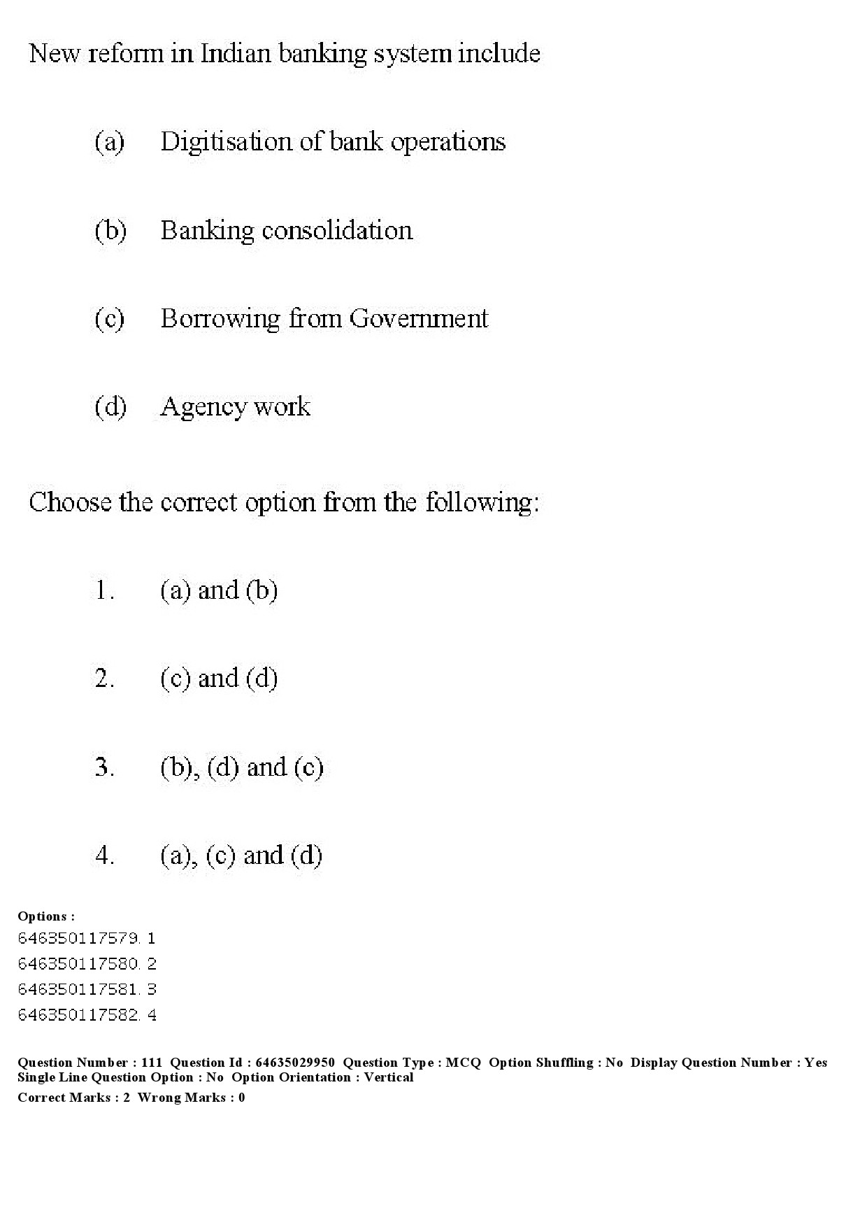 UGC NET Commerce Question Paper June 2019 118