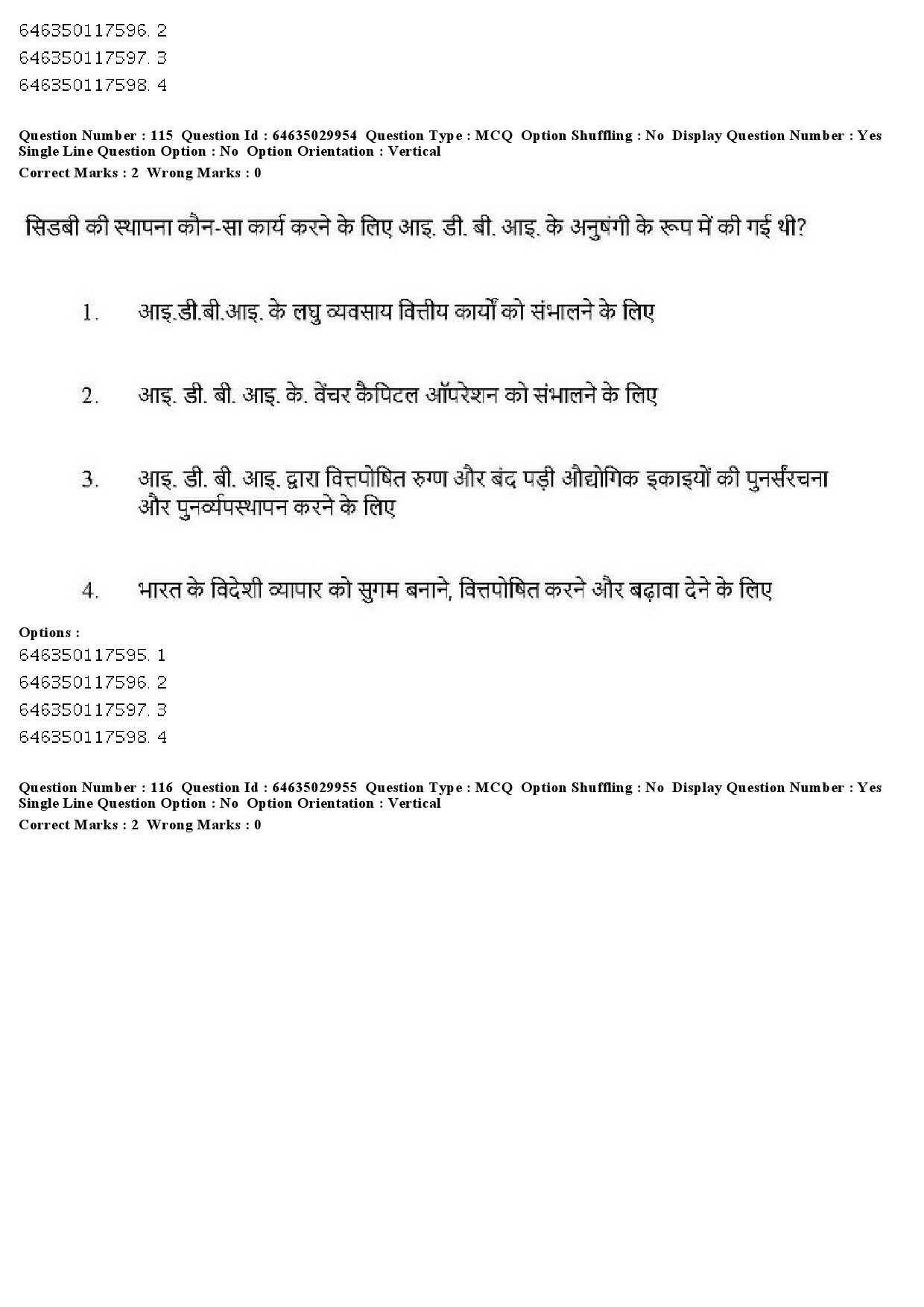 UGC NET Commerce Question Paper June 2019 123