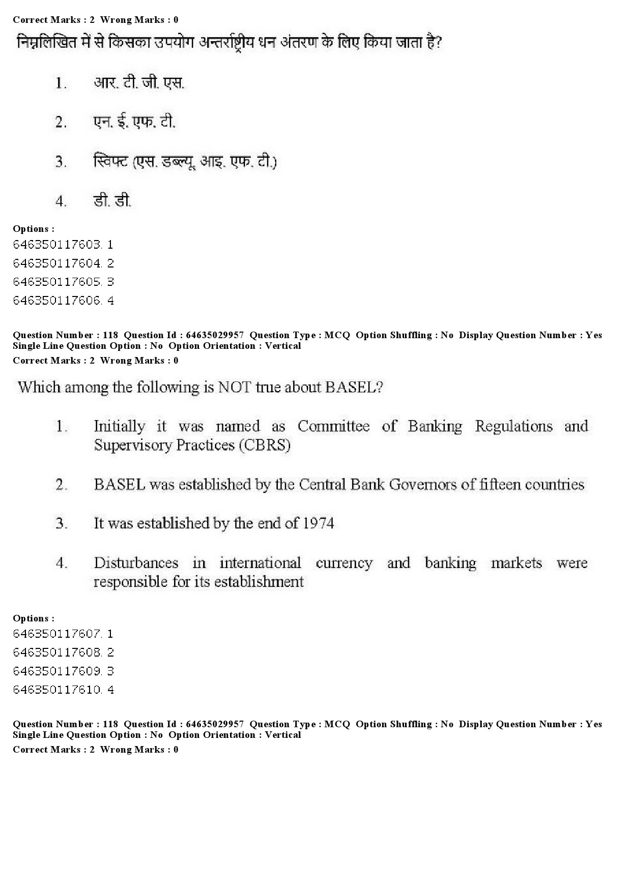 UGC NET Commerce Question Paper June 2019 126