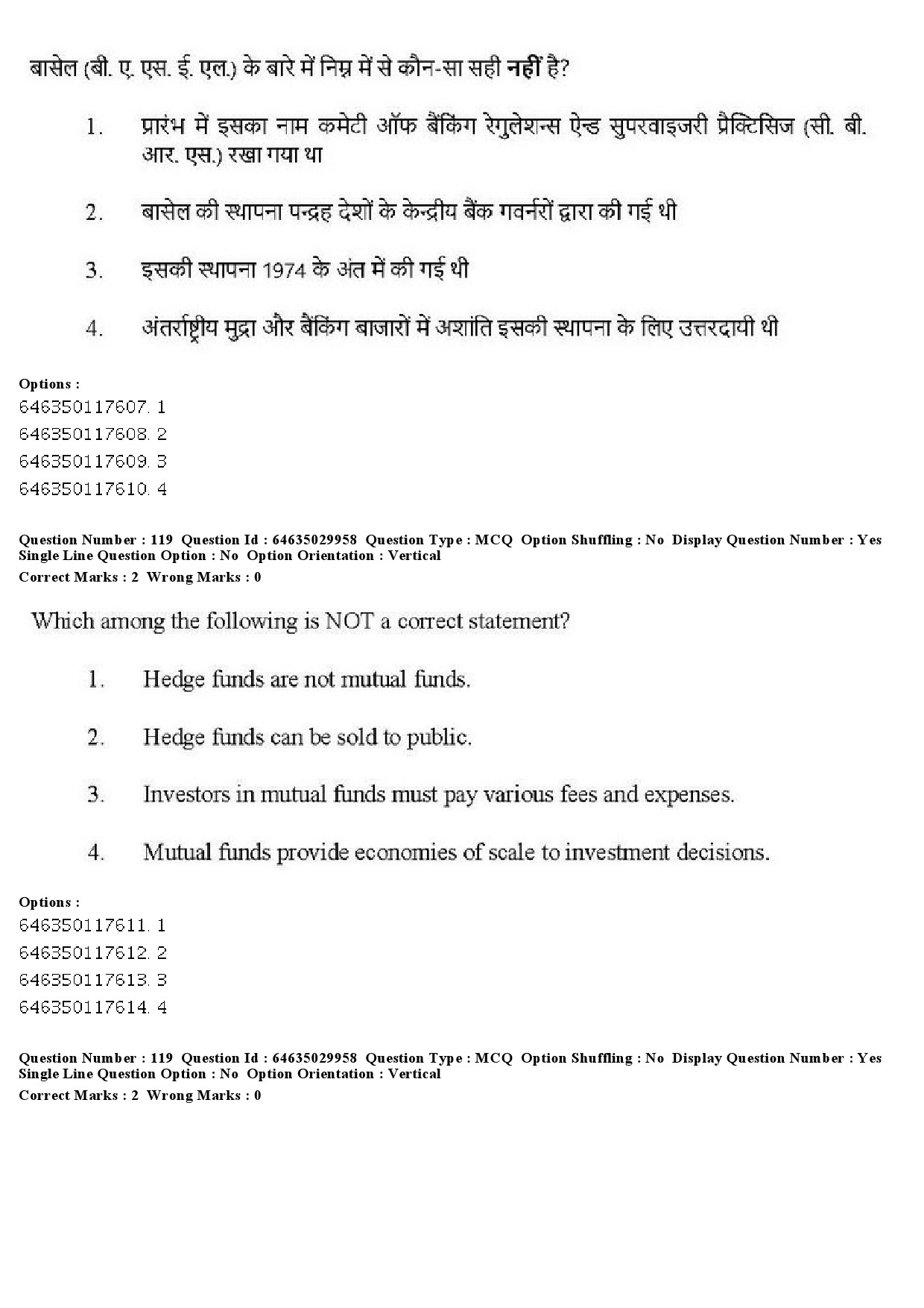 UGC NET Commerce Question Paper June 2019 127