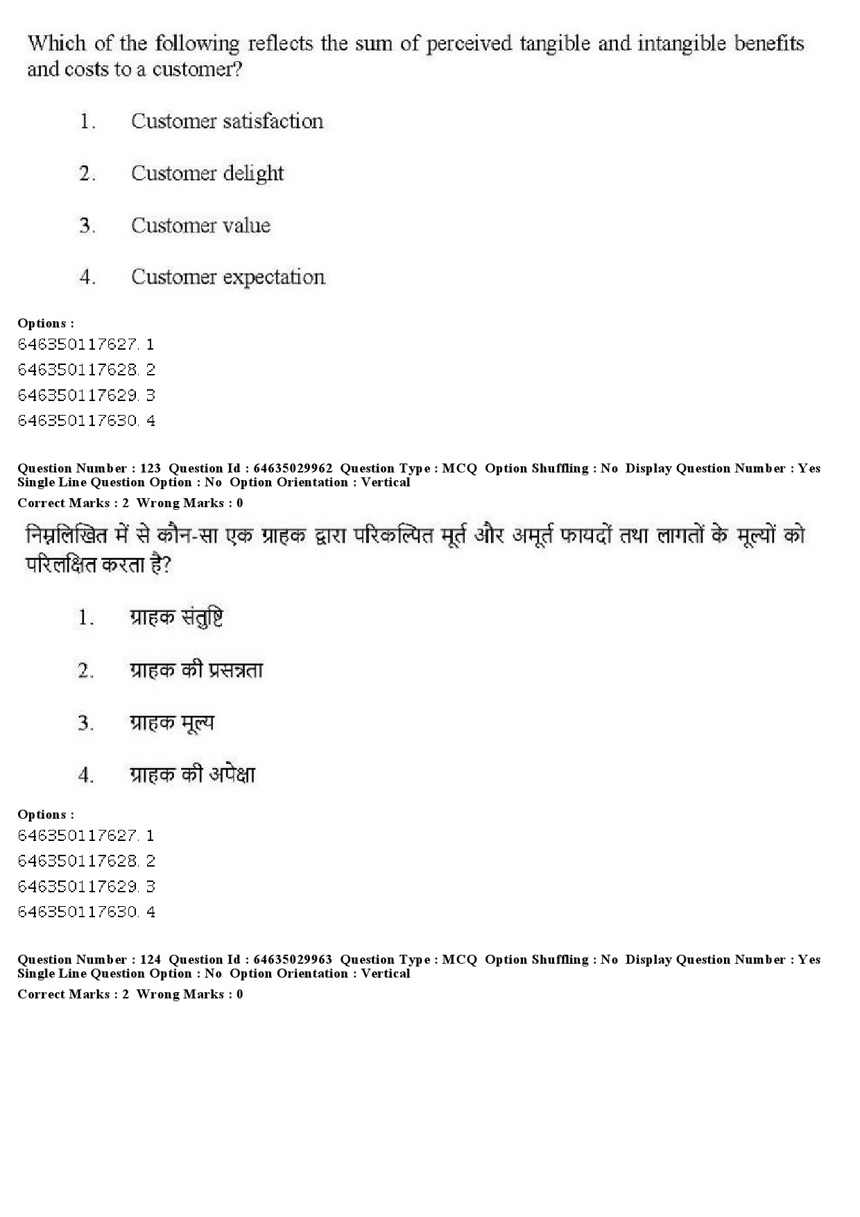 UGC NET Commerce Question Paper June 2019 133