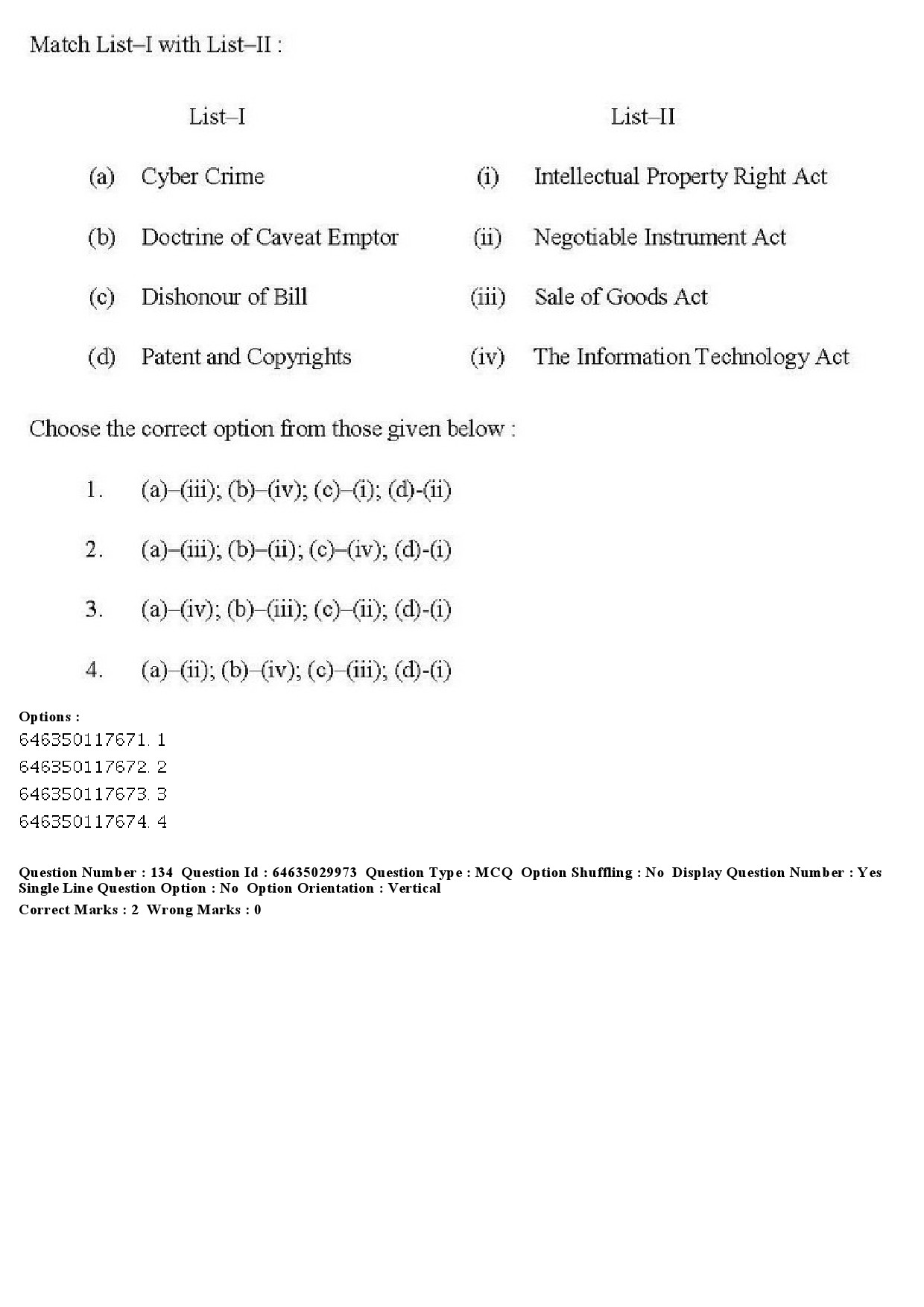 UGC NET Commerce Question Paper June 2019 145