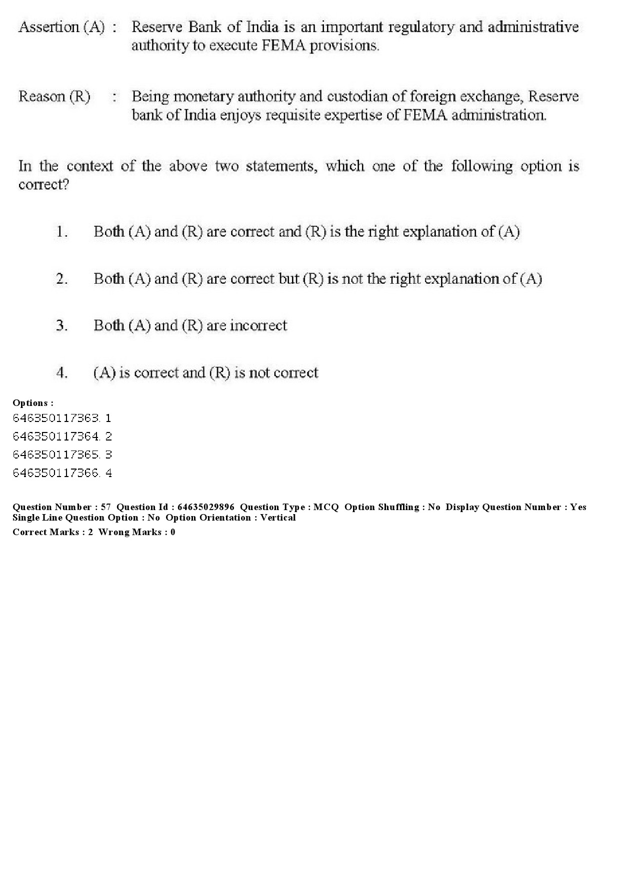 UGC NET Commerce Question Paper June 2019 45