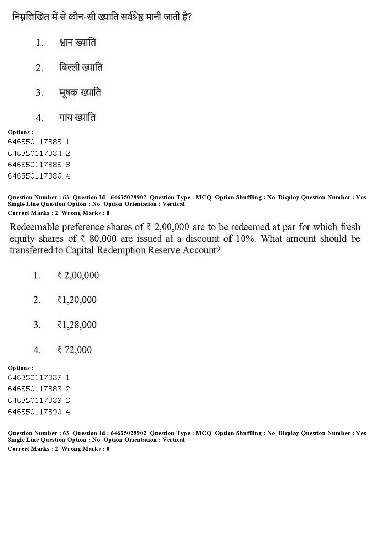 UGC NET Commerce Question Paper June 2019 53