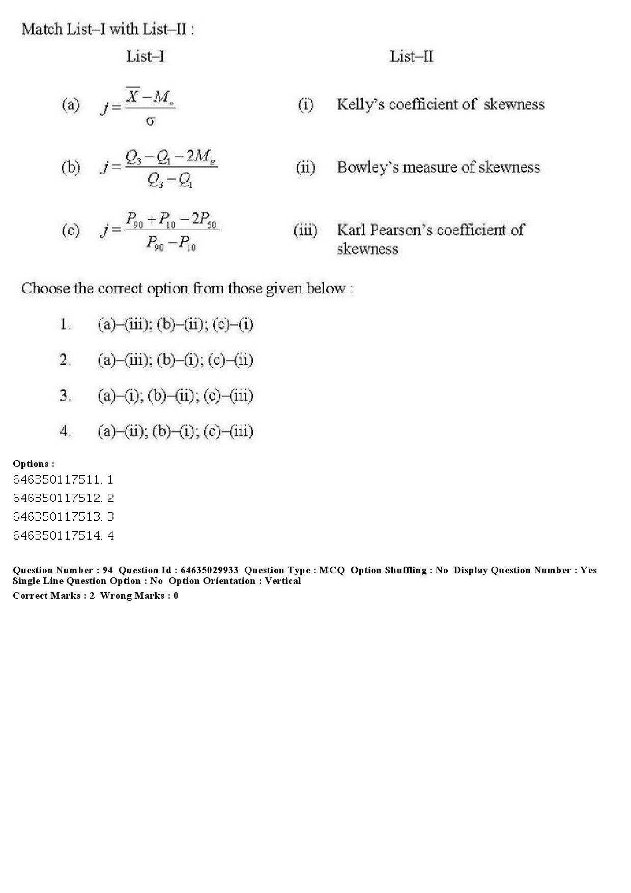 UGC NET Commerce Question Paper June 2019 92