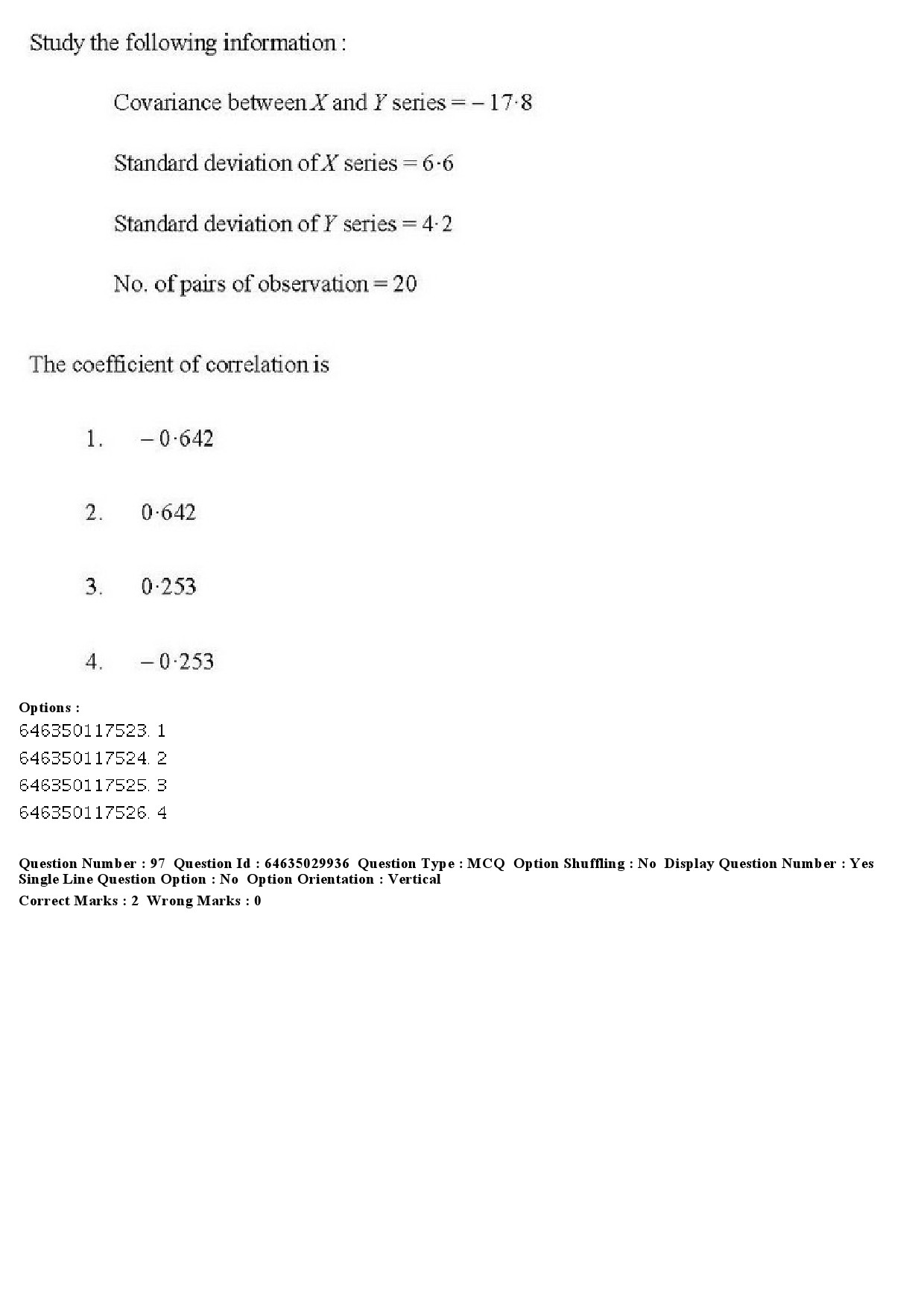 UGC NET Commerce Question Paper June 2019 97