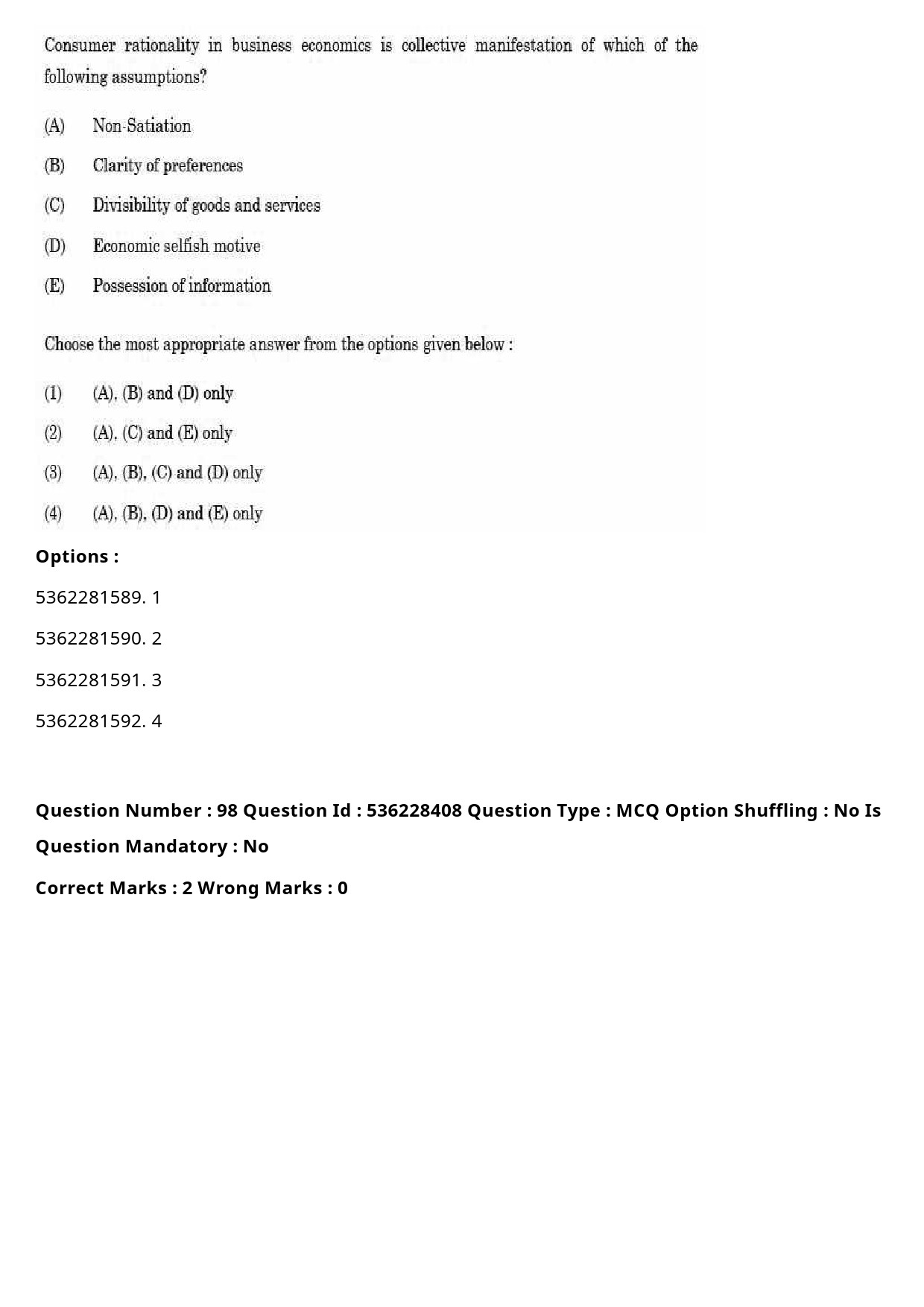 UGC NET Commerce Question Paper September 2020 111