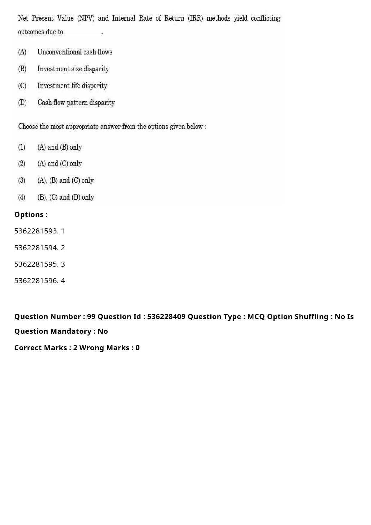 UGC NET Commerce Question Paper September 2020 113