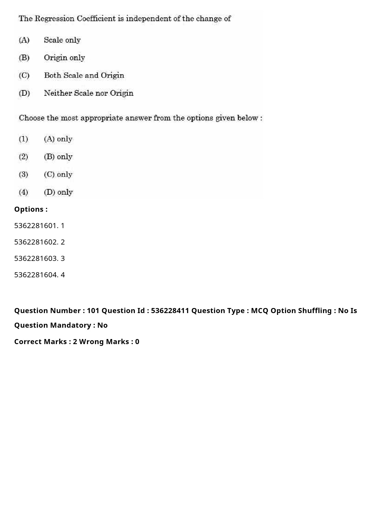 UGC NET Commerce Question Paper September 2020 117