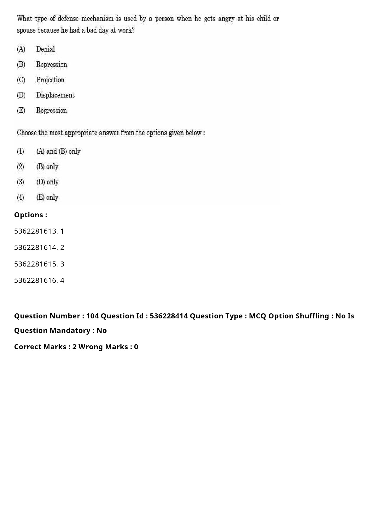 UGC NET Commerce Question Paper September 2020 123