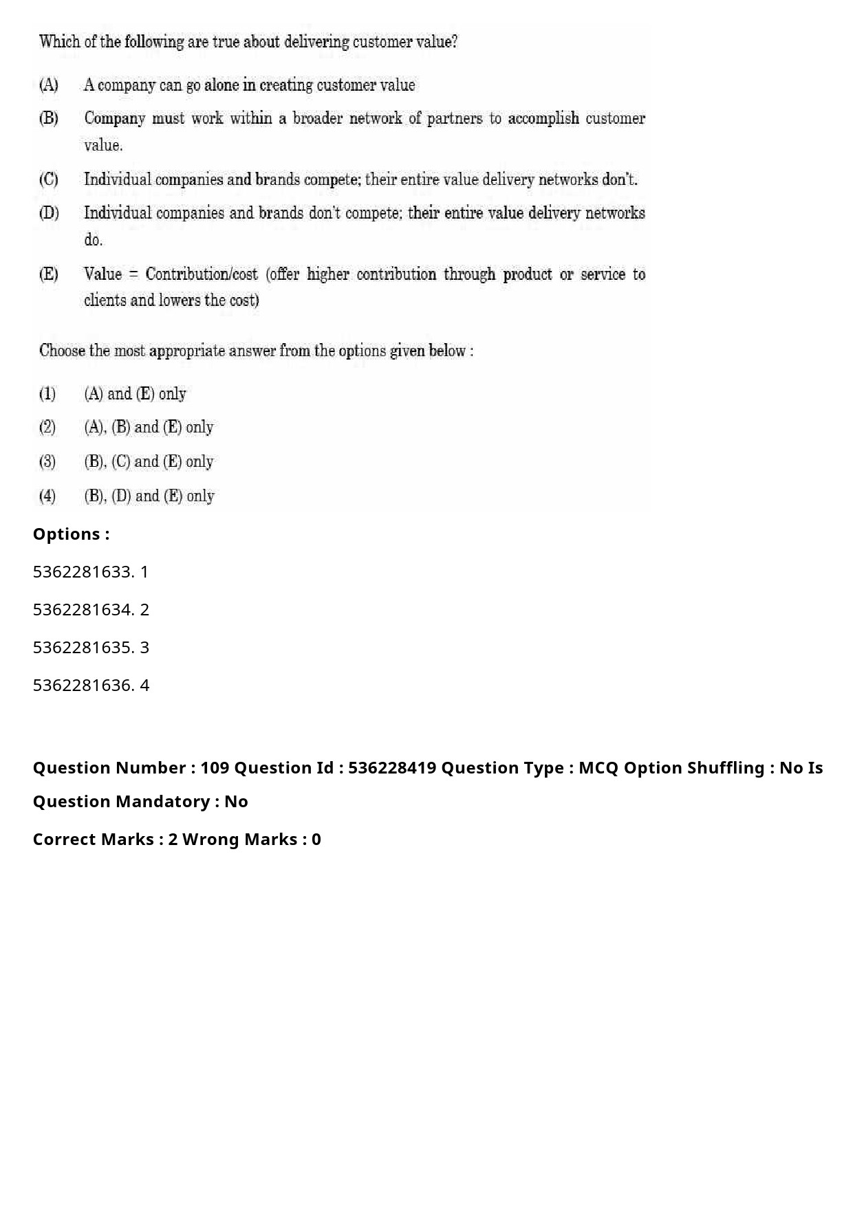 UGC NET Commerce Question Paper September 2020 133