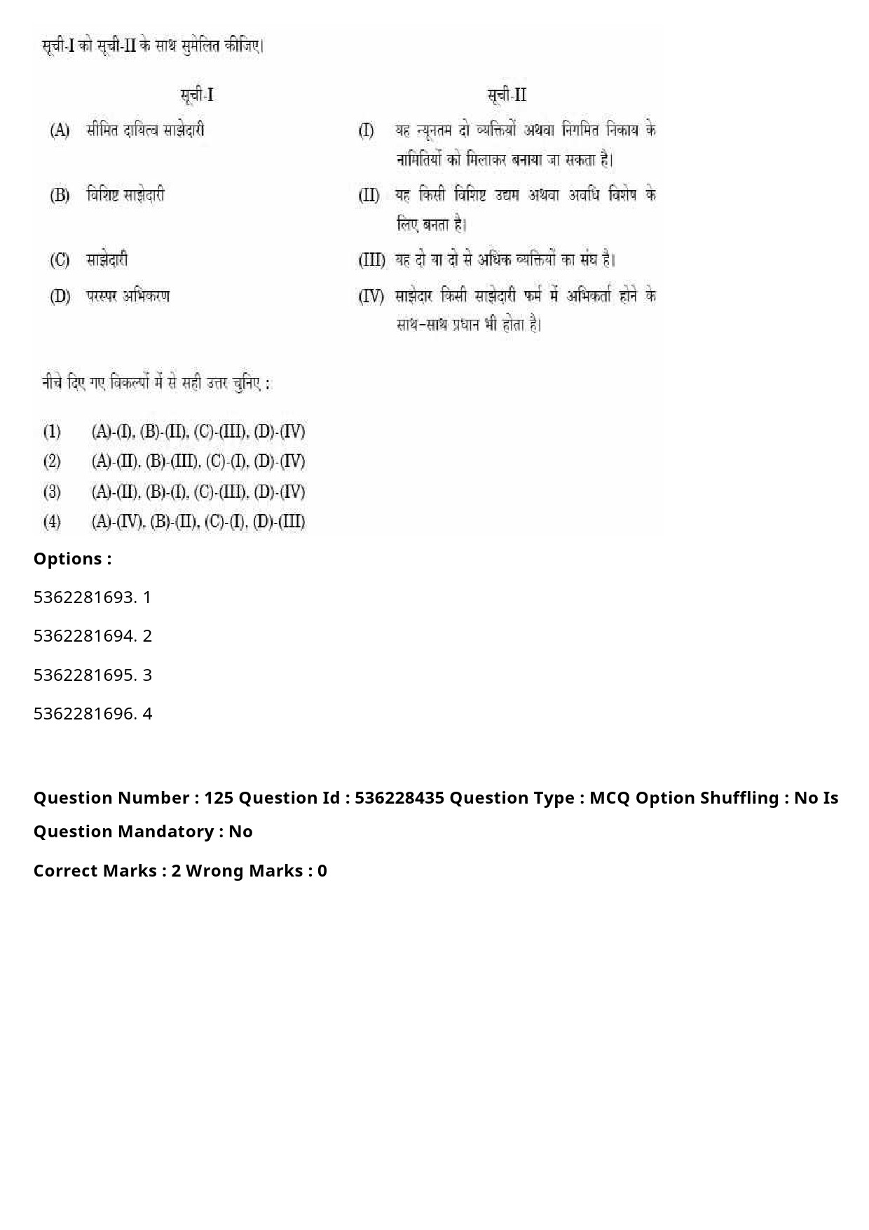 UGC NET Commerce Question Paper September 2020 164