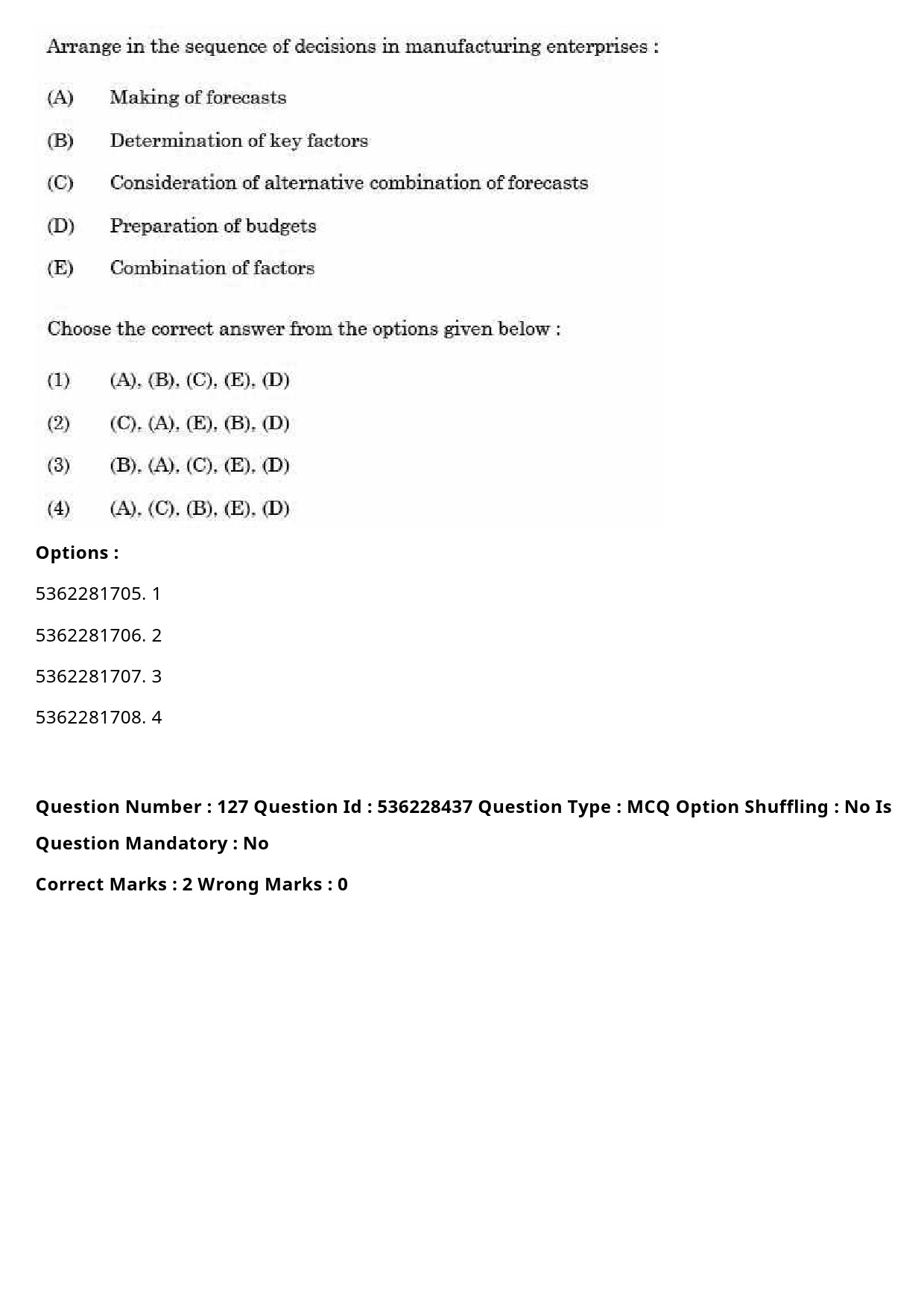 UGC NET Commerce Question Paper September 2020 169