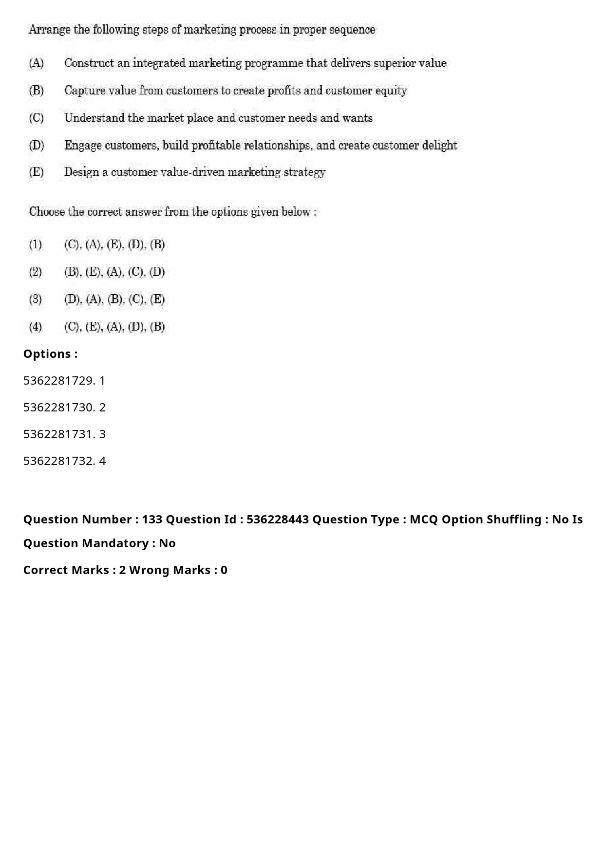 UGC NET Commerce Question Paper September 2020 181