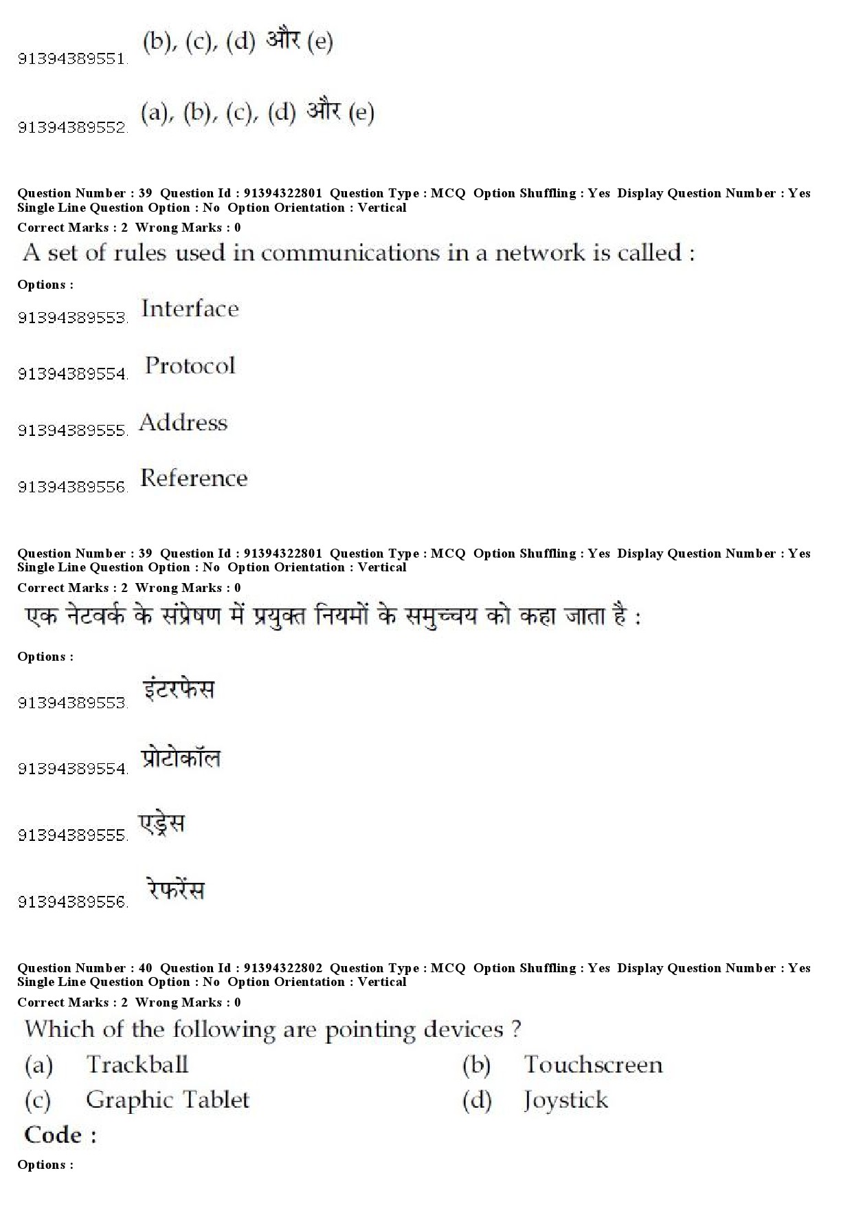 UGC NET Comparative Literature Question Paper December 2018 35