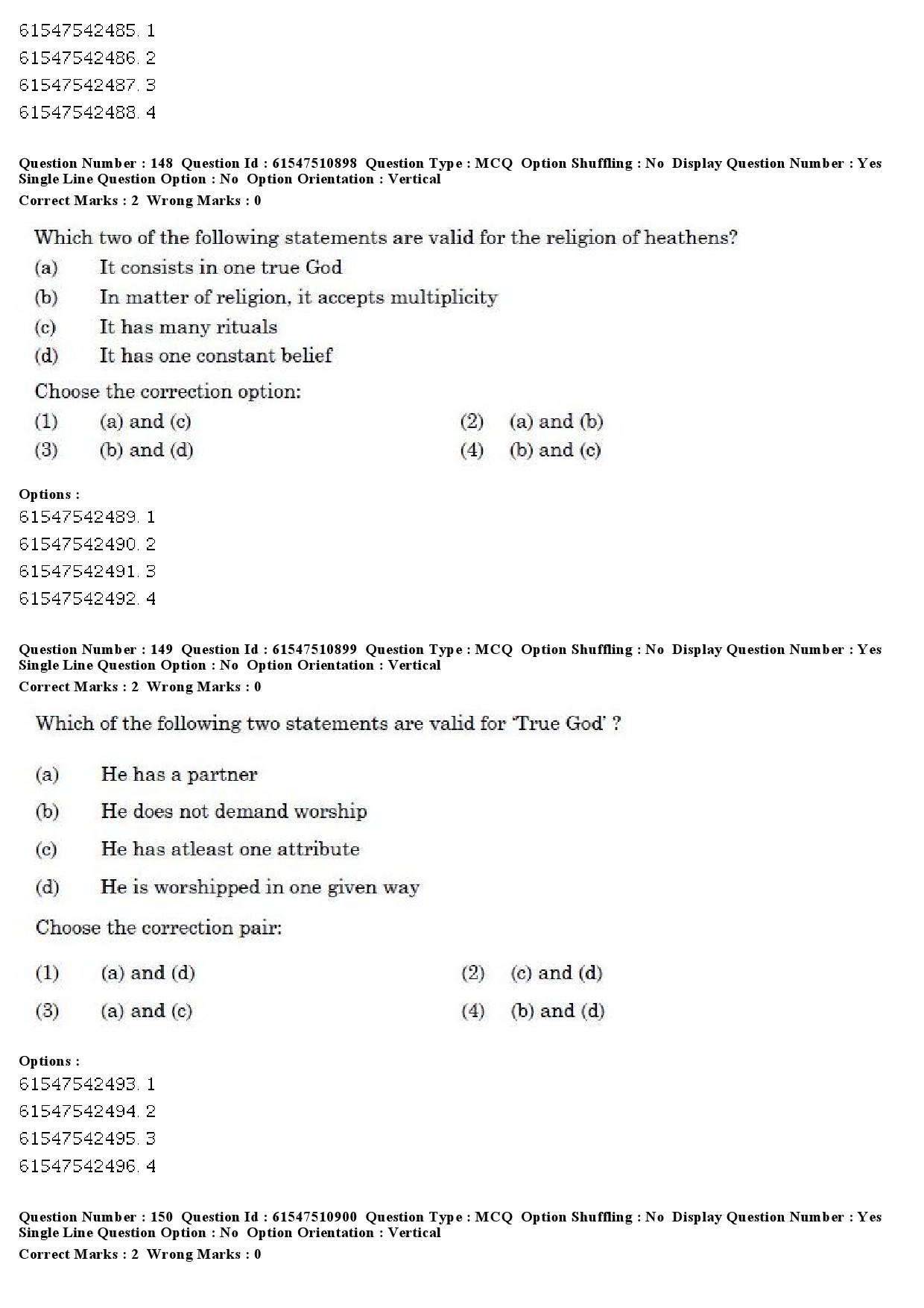 UGC NET Comparative Literature Question Paper December 2019 169